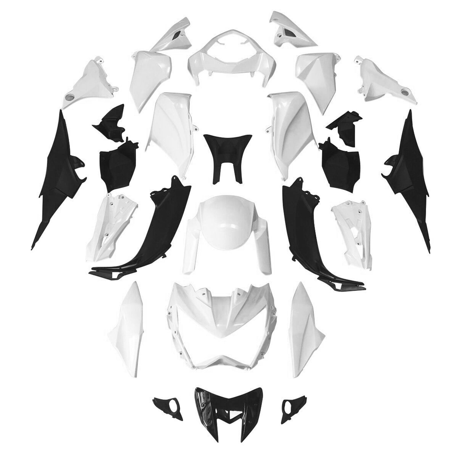 Kawasaki Z800 2013-2018 Kuipspuitgietwerk Ongeverfd