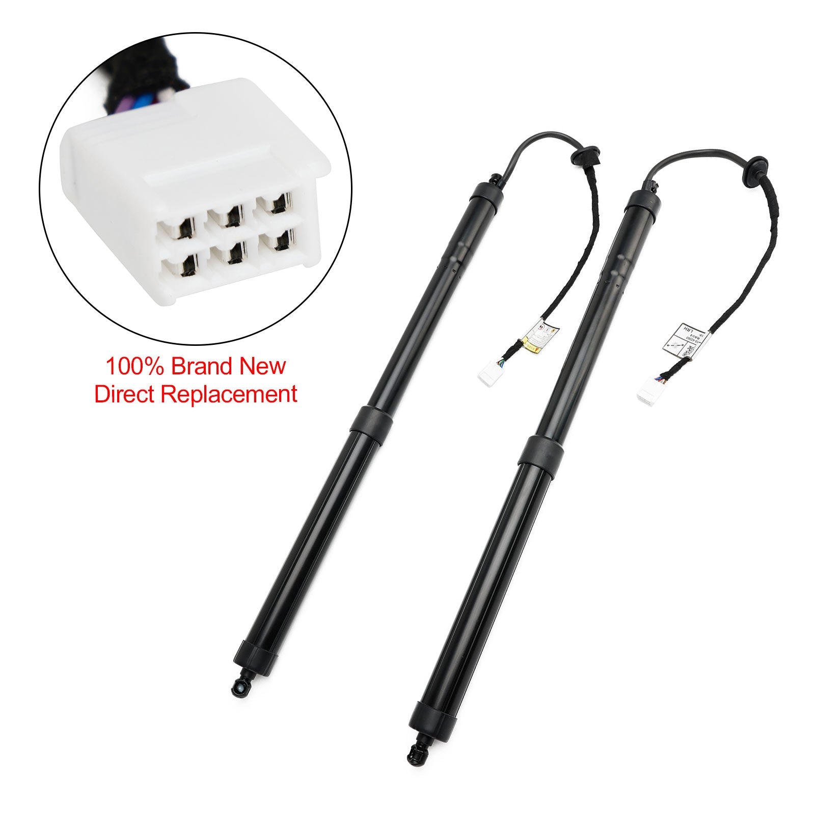 6892042020 2PCS Suporte de elevador traseiro da porta traseira Toyota RAV4 2019-2022