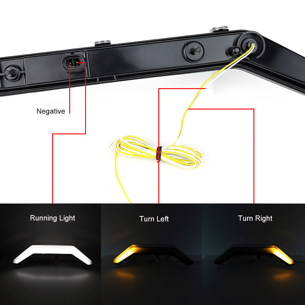 Polaris RZR PRO XP/4 Turbo R 2020-2024 2884346 Luz decorativa de giro frontal