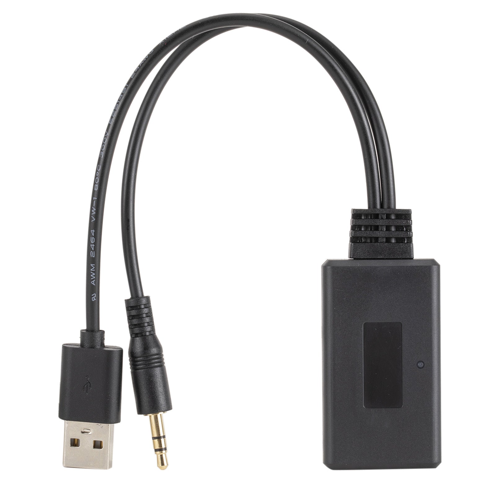 Mini receptor Bluetooth 5,0, adaptador de Audio CD estéreo con conector USB de 3,5mm para coche AUX