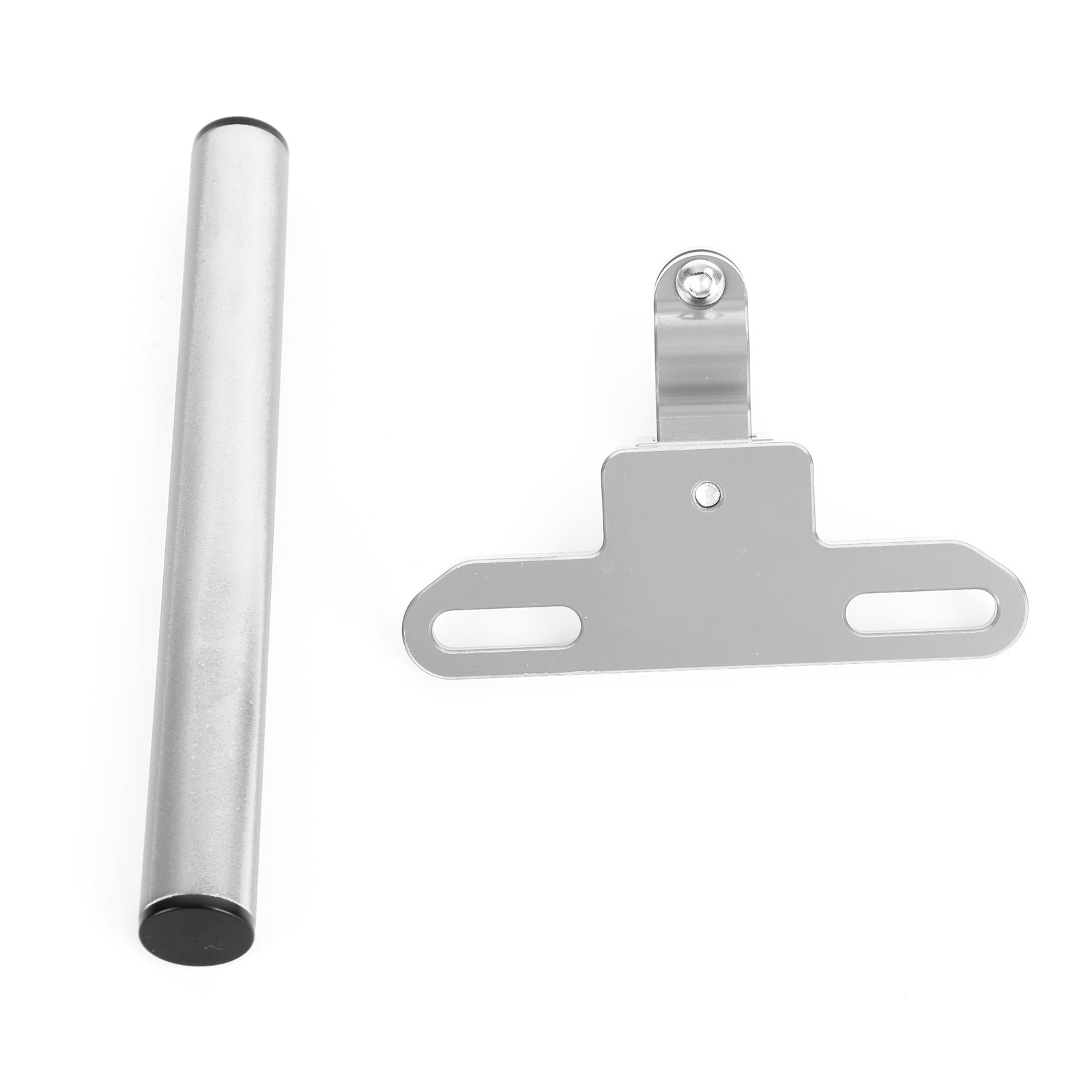 Soporte De Navegación Para Teléfono Soporte De Extensión Gps 22 Mm Para Motocicleta Moto Plata Genérico