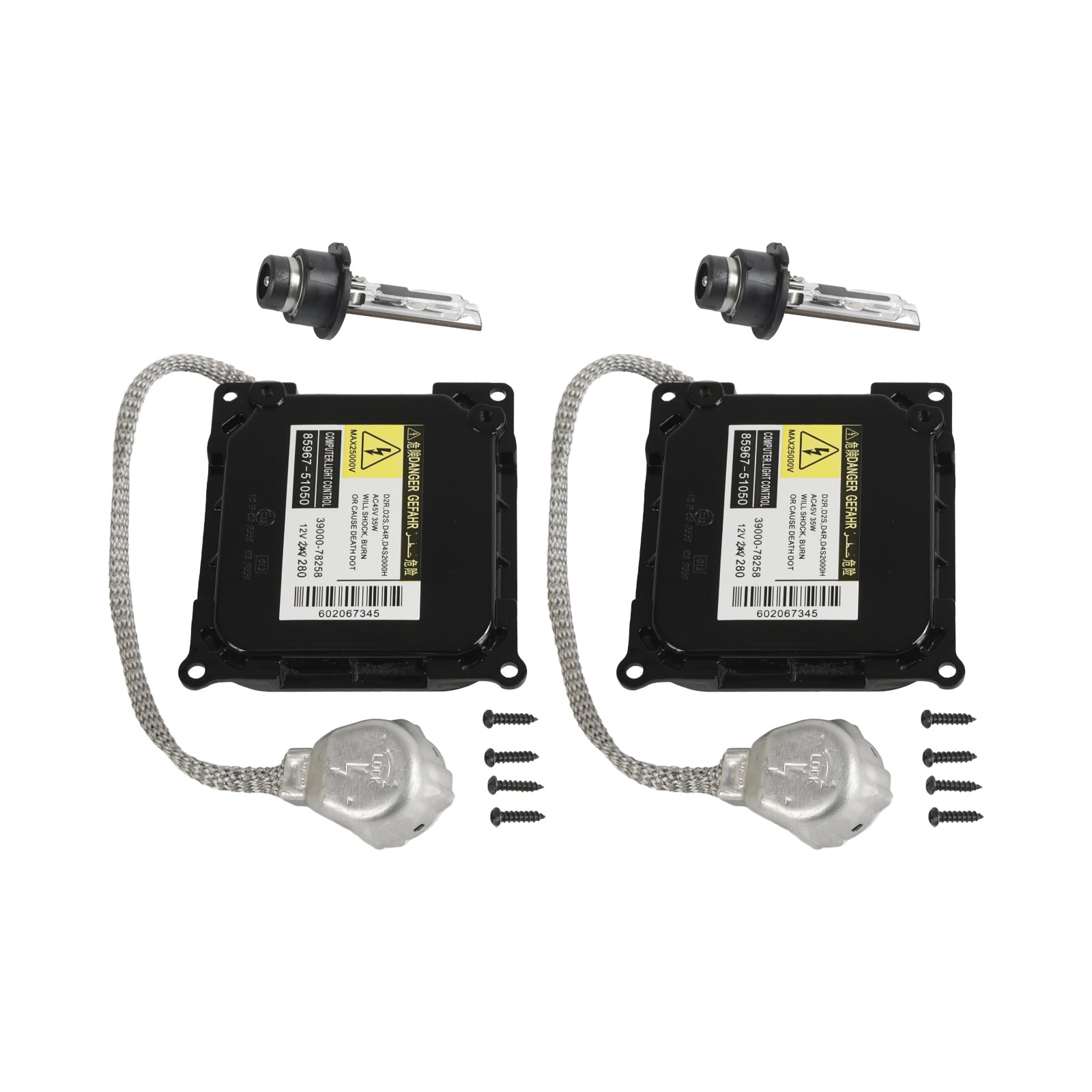 2006-2011 Lexus GS 350 450h 460 Xenon Ballast HID D4R Bulb Kit Module Control Unit 85967-51040 8110730D30 9098120024