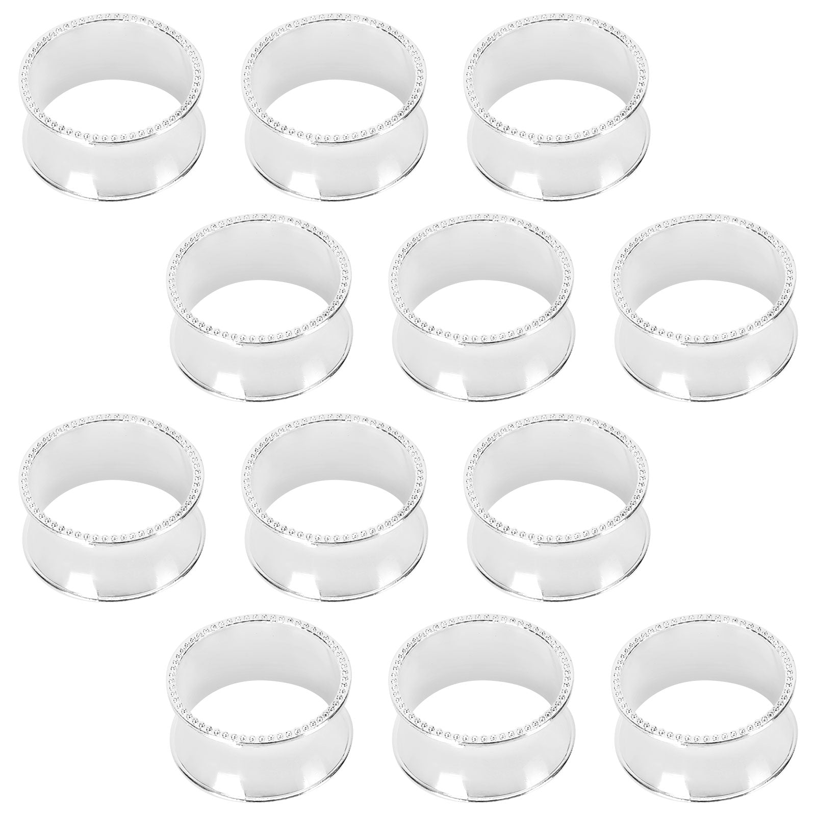 6-12pcs serviett ringer blomster serviettholder serviett spenne