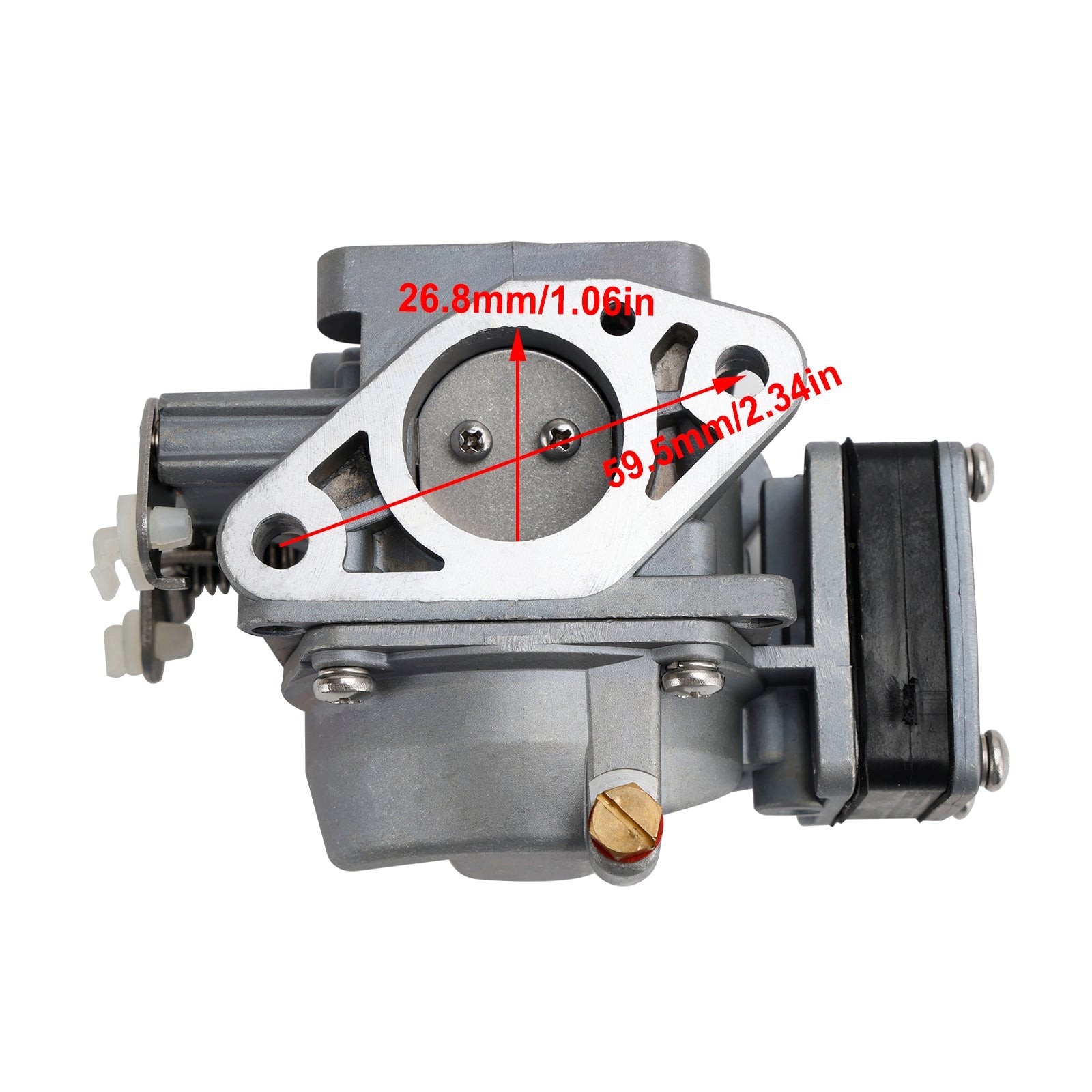 Förgasare kolhydrater som passar till Tohatsu Outboard 9,8 hk 2-slags motor 3B2-03200-1