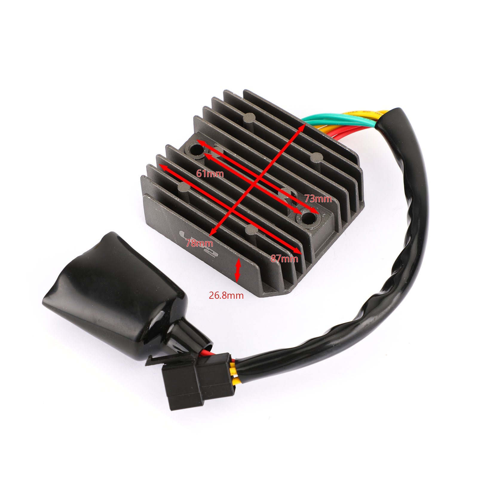 Spanningsregelaar Geschikt voor Honda NTV 600 Revere 88 - 91 NTV 650 Revere 88 - 97 Generiek