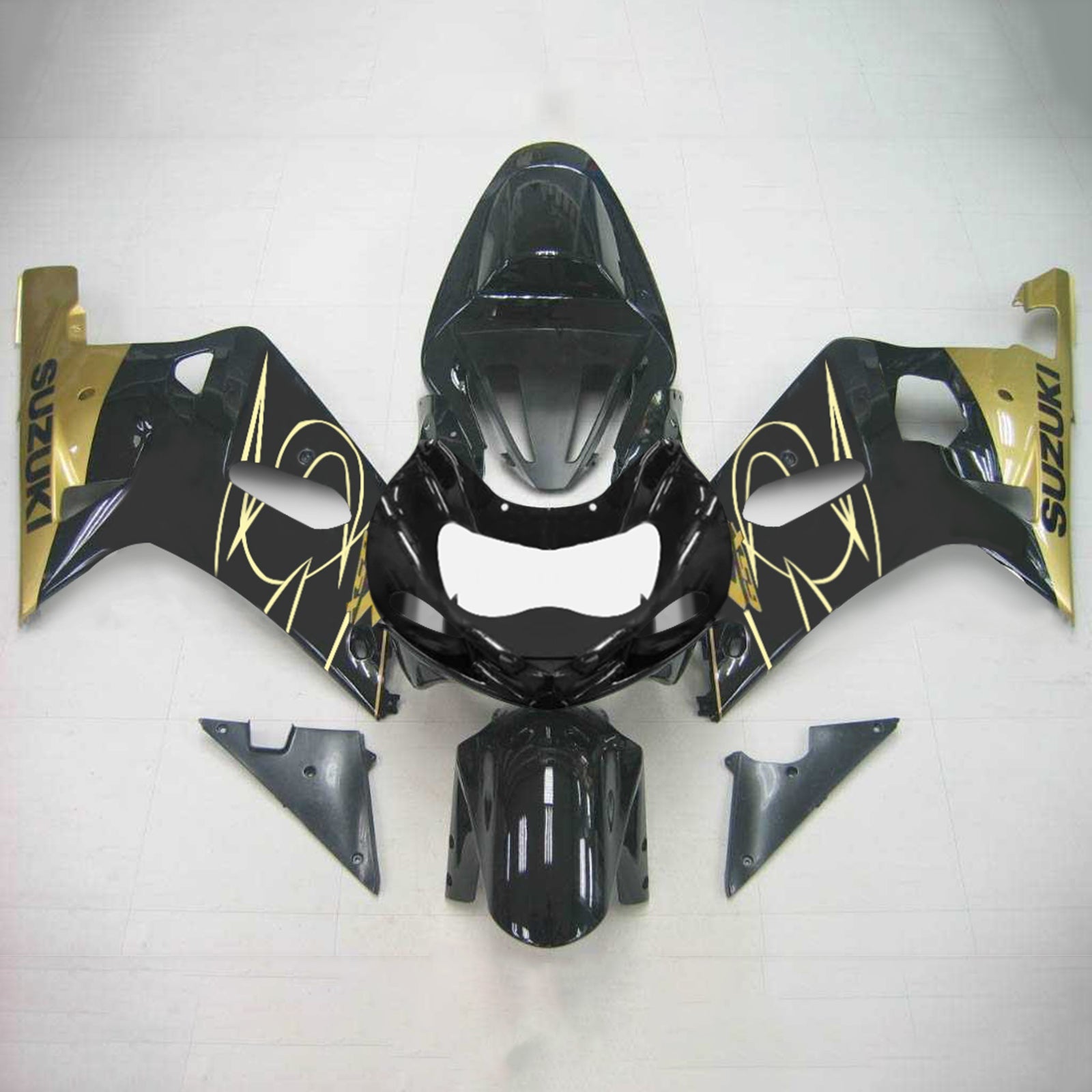 2001-2003 Suzuki GSXR750 K1 Amotopart Injection Fairing Kit Bodywork Plastic ABS #106