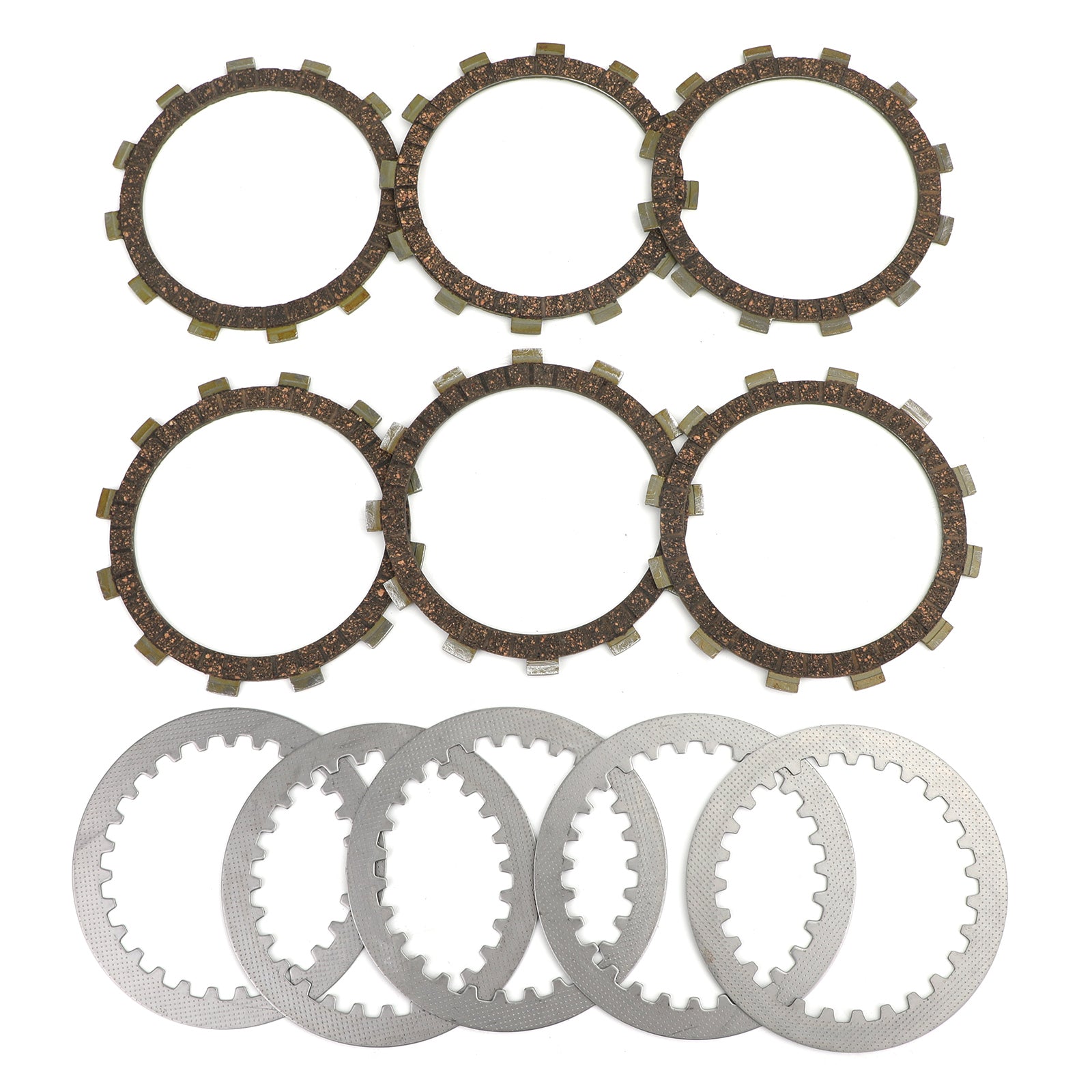 Kit d'embrayage en acier & Plaques de friction adaptées aux Yamaha SR250 G/H/TH TT250 XT250 G/H Generic