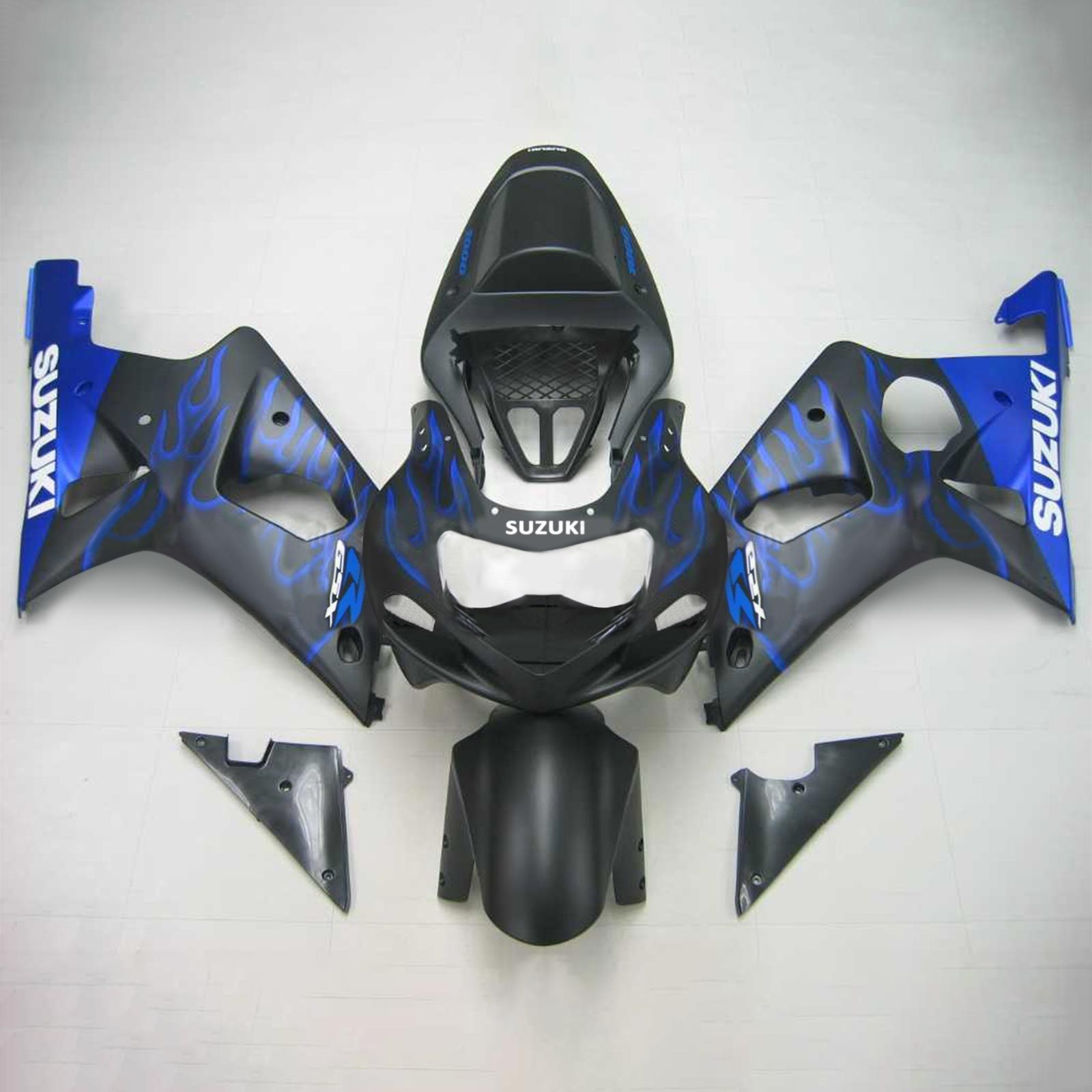 2000-2002 SUZUKI GSXR1000 K1 K2 AMOTOPART INJESITAL FAIRING KID BOODYWORK ABS #113