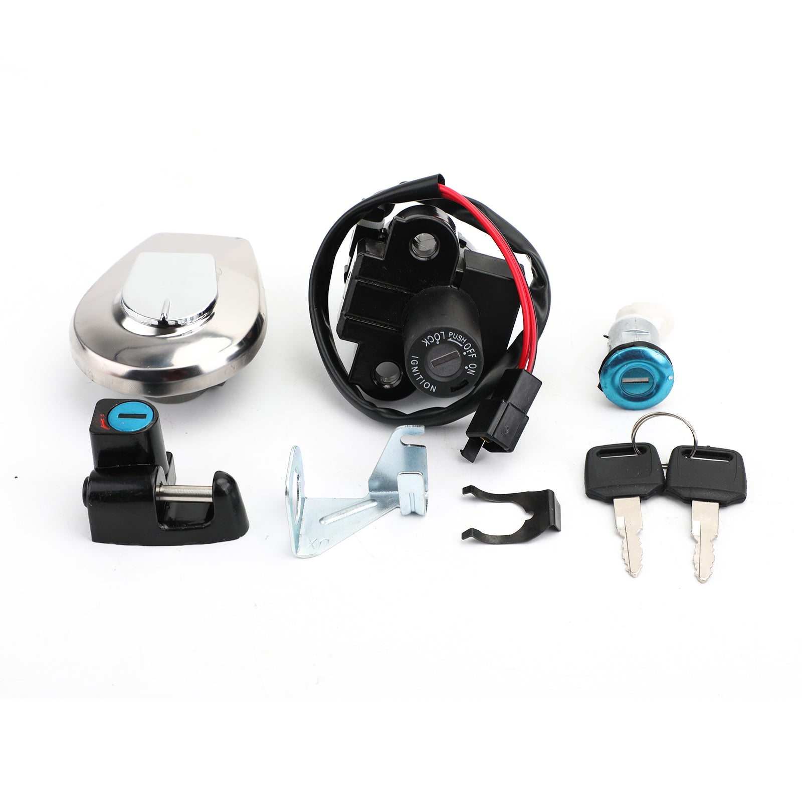 1991-2003 Honda CB 750 Nighthawk Ignition Switch Fuel Gas Cap Helmet Lock Kit