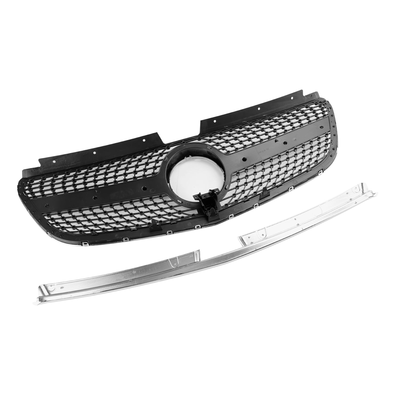 2015-2019 Vito W447 Mercedes GT-stijl Diamond Front Bumper Grille