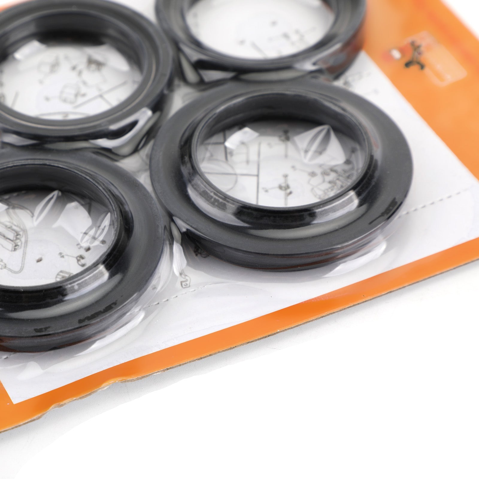 Sceau de joint de fourche avant Set Oil Dust pour Honda CR125R 1981 1982 1983 XR250R 1984 1985 Générique