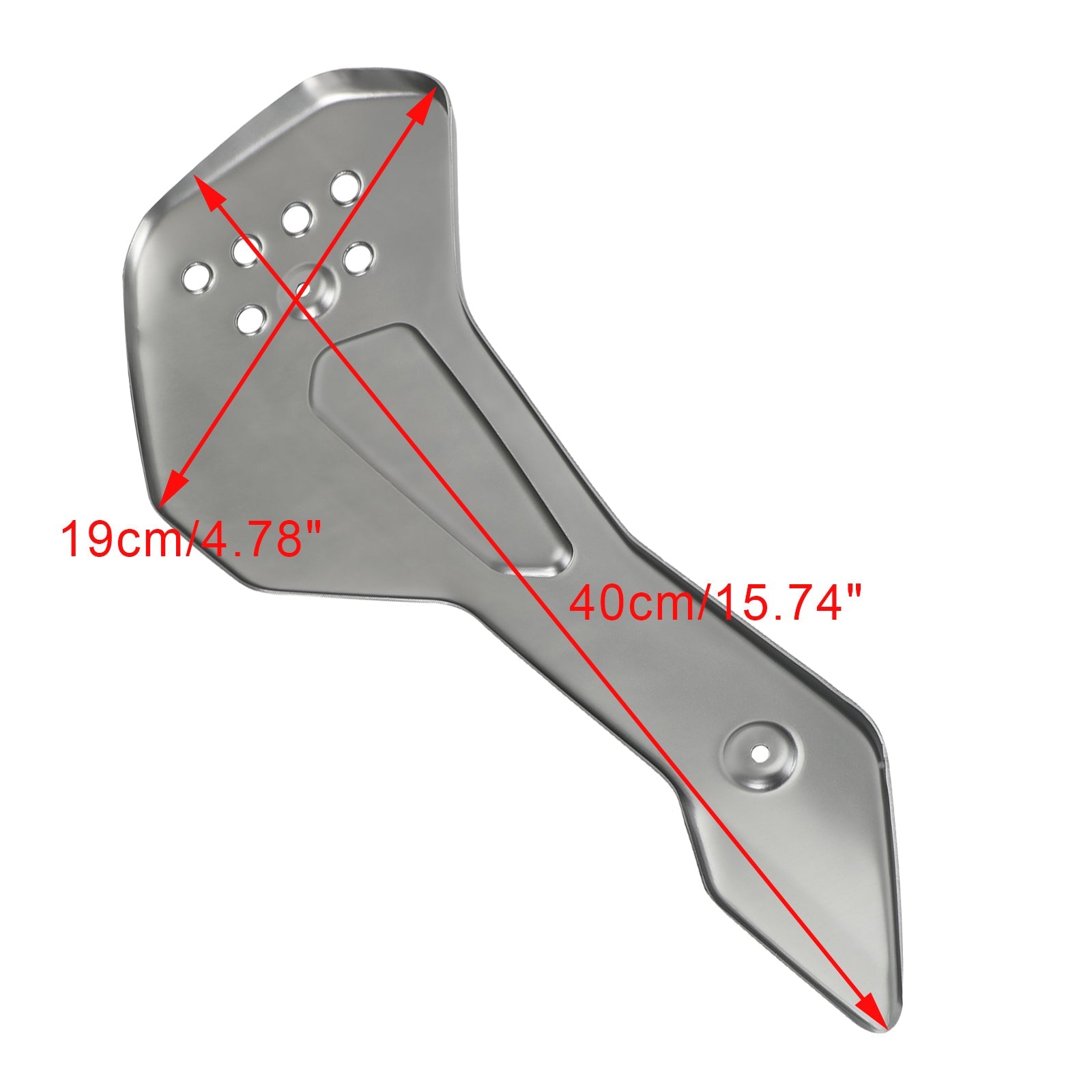 2021 Trident 660 Nedre motor Magebeskyttelsesplater Side Fairing Generic