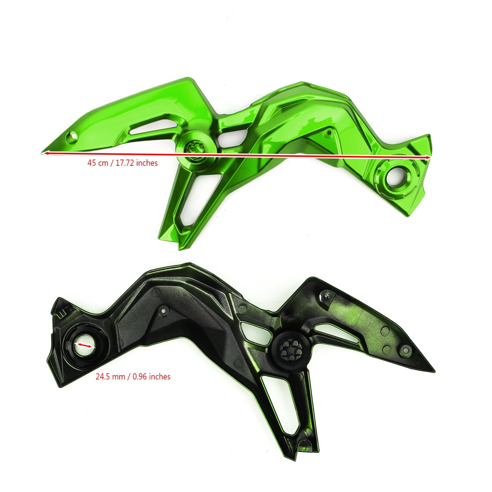 Motocykel ABS plastový kryt strážny kryt krytu pre kawasaki Z900 2020-2021 generický