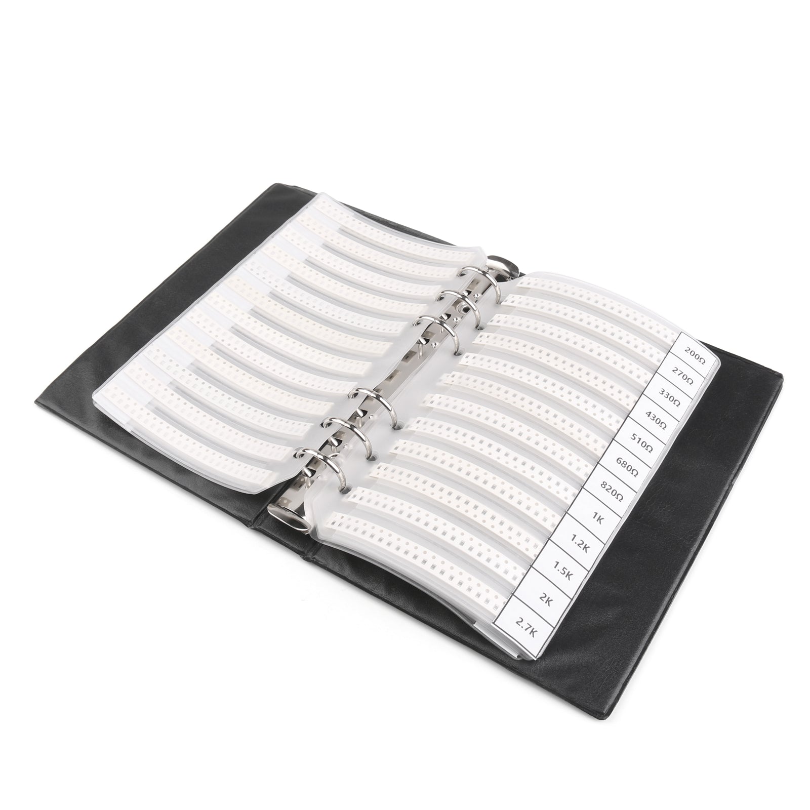 2000PCS 0805 1% SMD Chip SMT Weerstand 63 Waarden + Condensator 17 Waarde Voorbeeldboek