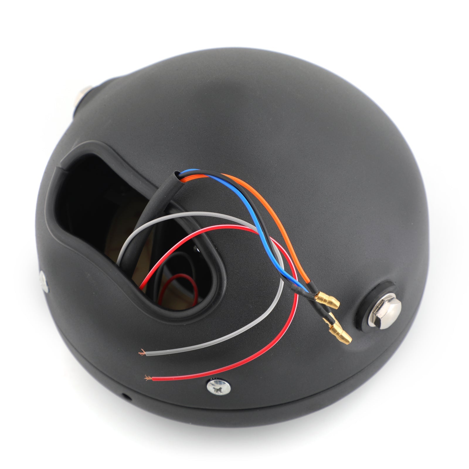 6.5 '' Motorsykkel Universal Blue/White LED -frontlys for Cafe Racer Custom Generic