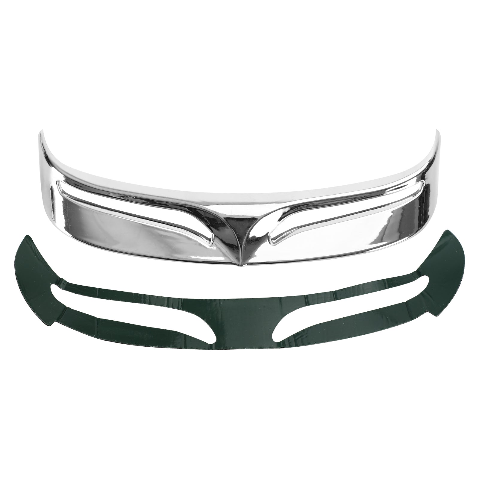 Chrome Rear Fender Edge Trim Tip Trailing Fit For Fat Boy FLSTF 2007-2017