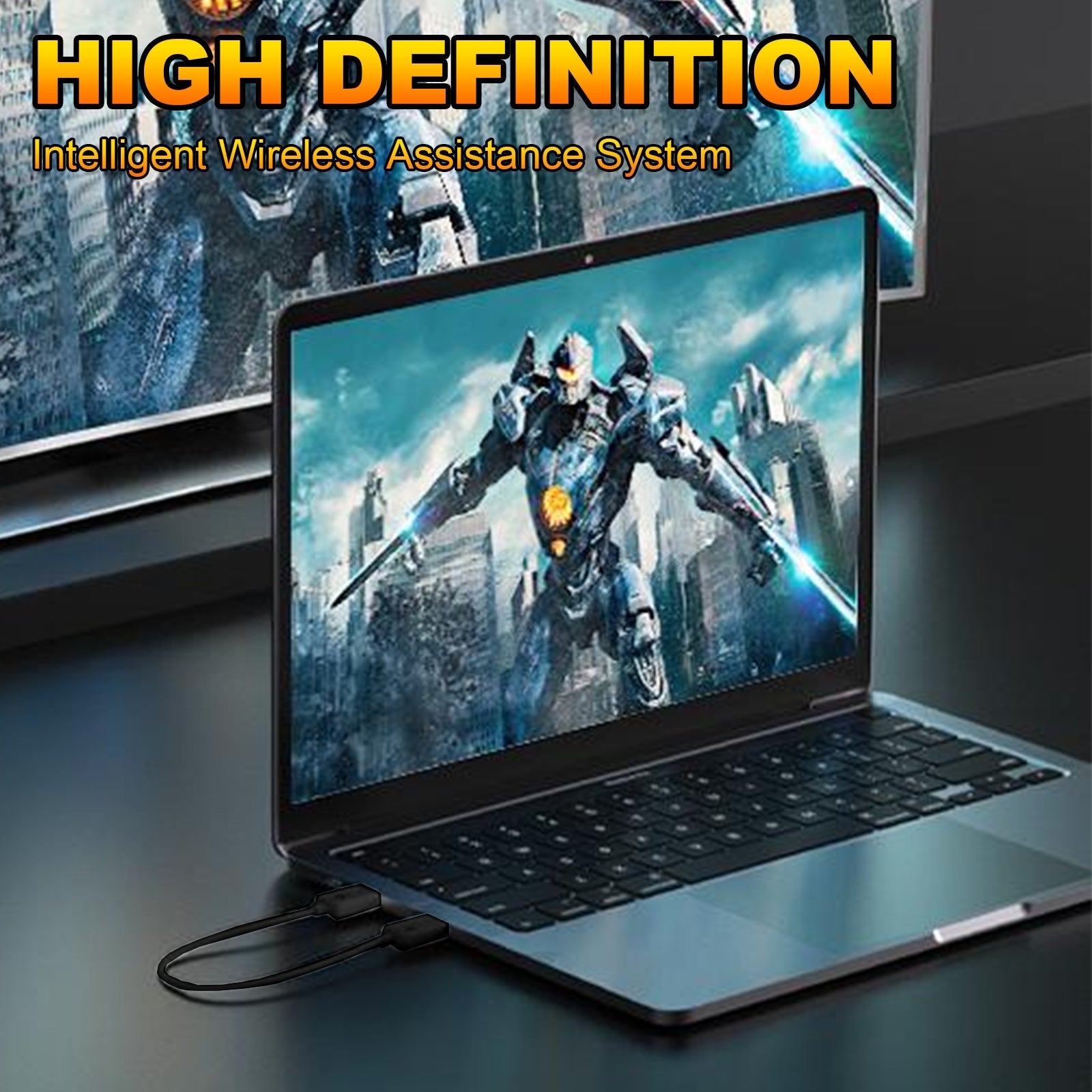 Récepteur d'émetteur vidéo d'extenseur HDMI Type-C 50m 50m pour le téléphone PC à la télévision