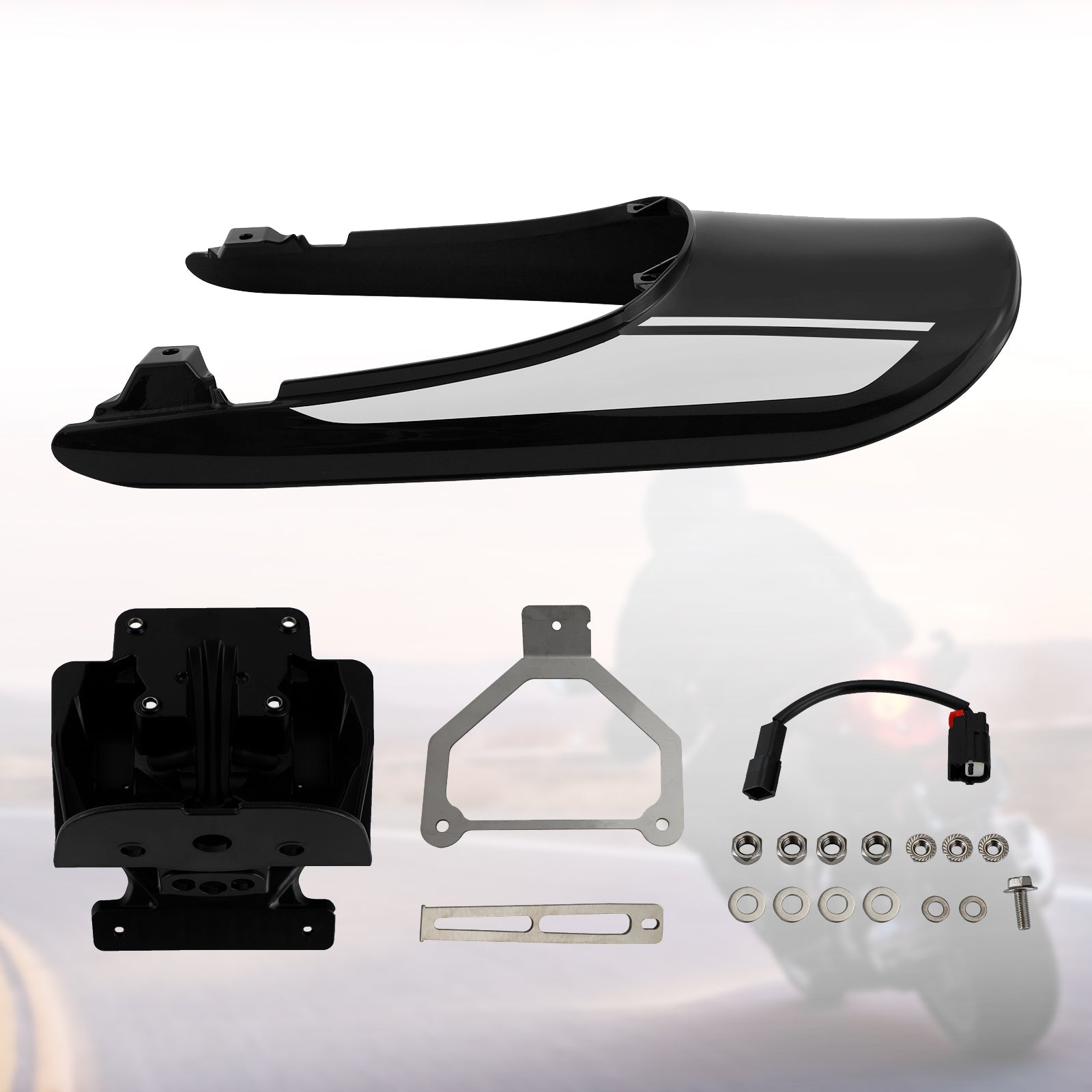 2018-2022 Kawasaki Z900RS Tail Cowl Fairing+Suplens