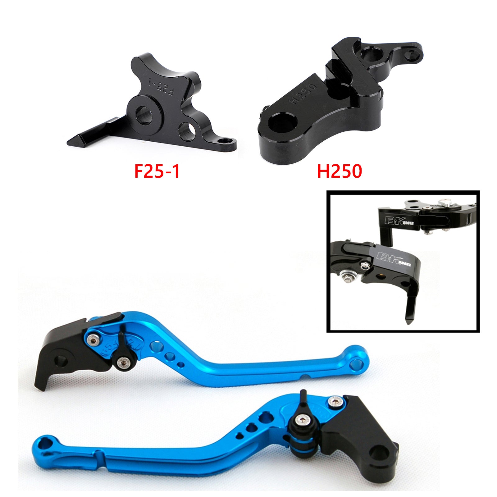 Long Clutch Brake Lever fit for Honda CBR500R/CB500F/X 19-21 CBR300R 19-21