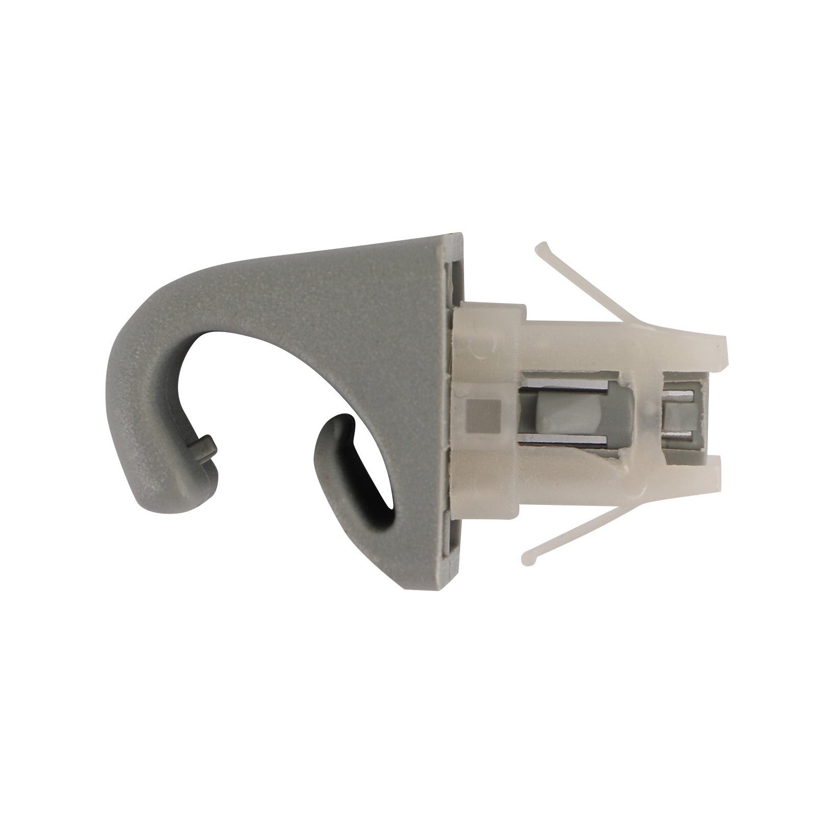 Areyourshop Grey Sun Visor Clip passar för Toyota Camry Corolla Highlander Rav4 Prius Solara Generic