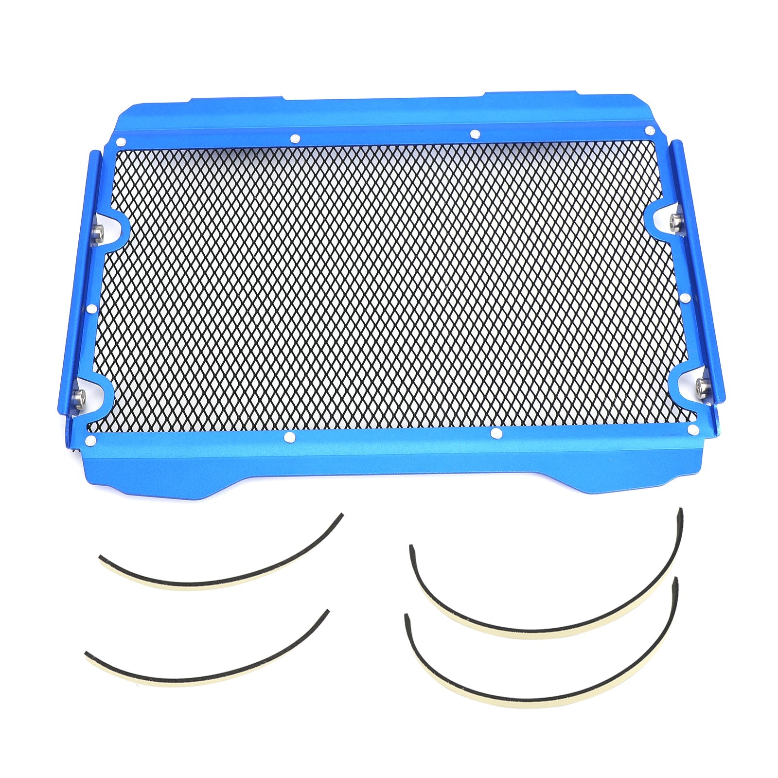 Protector de radiador de motocicleta, cubierta de radiador para Yamaha Mt-07 21-22, color plateado genérico