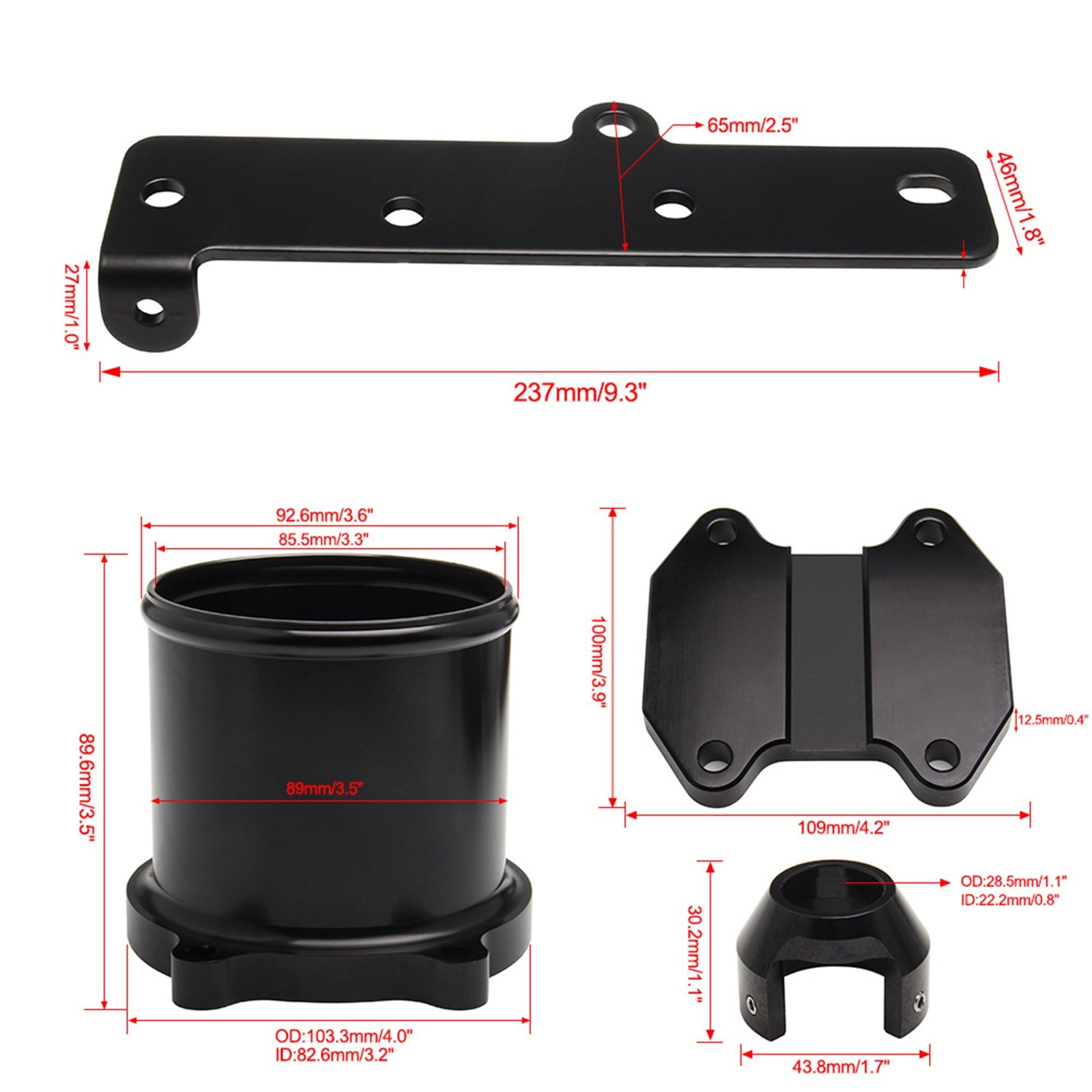 2013-2018 Dodge Ram 2500 3500 4500 5500 6.7L Diesel Cummins Egr Delete Kit