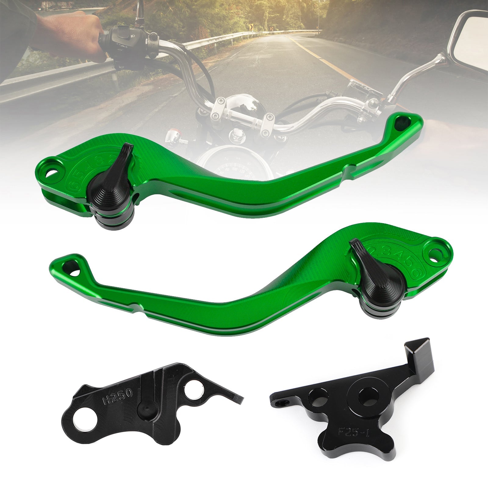 Honda MSX125 CB300F/R CBR500R CB500F CNC krátka spojka brzdová páka