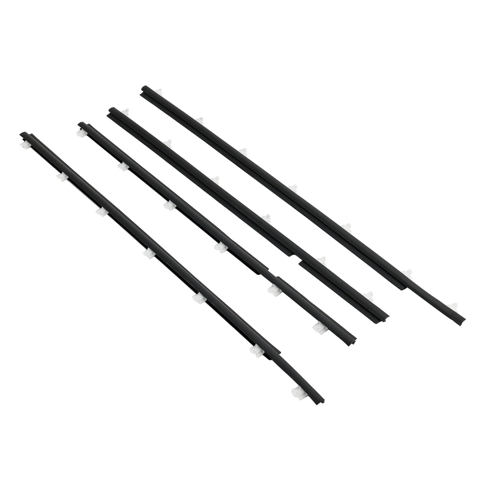 4pcs vonkajšie zľahce pásové pásové tesnenie pre Toyota Land Cruiser FJ80 HDJ81 90-98