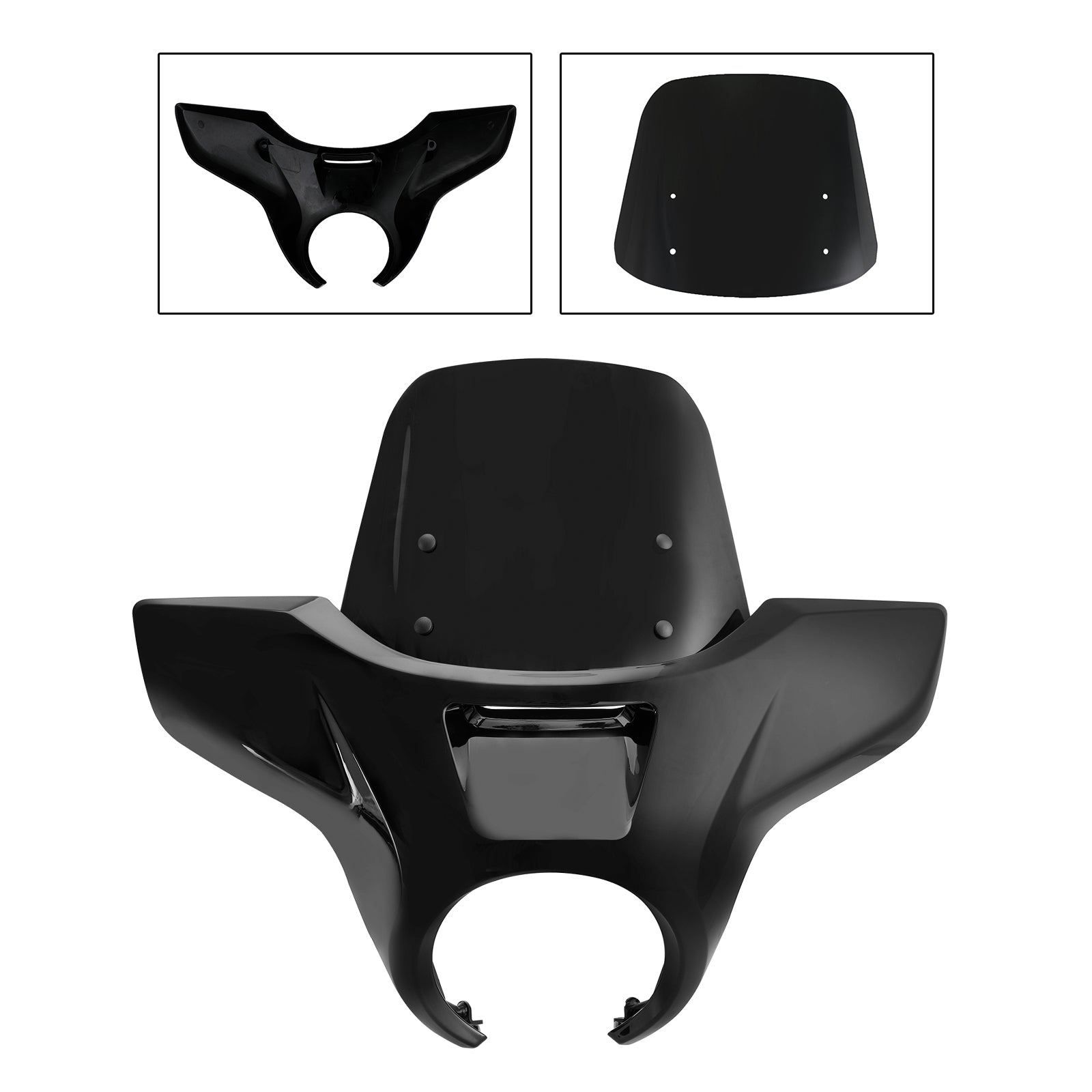 ABS Motocyklové čelné sklo čelného skla vhodné pre Honda CM1100 2021-2022 FedEx Express