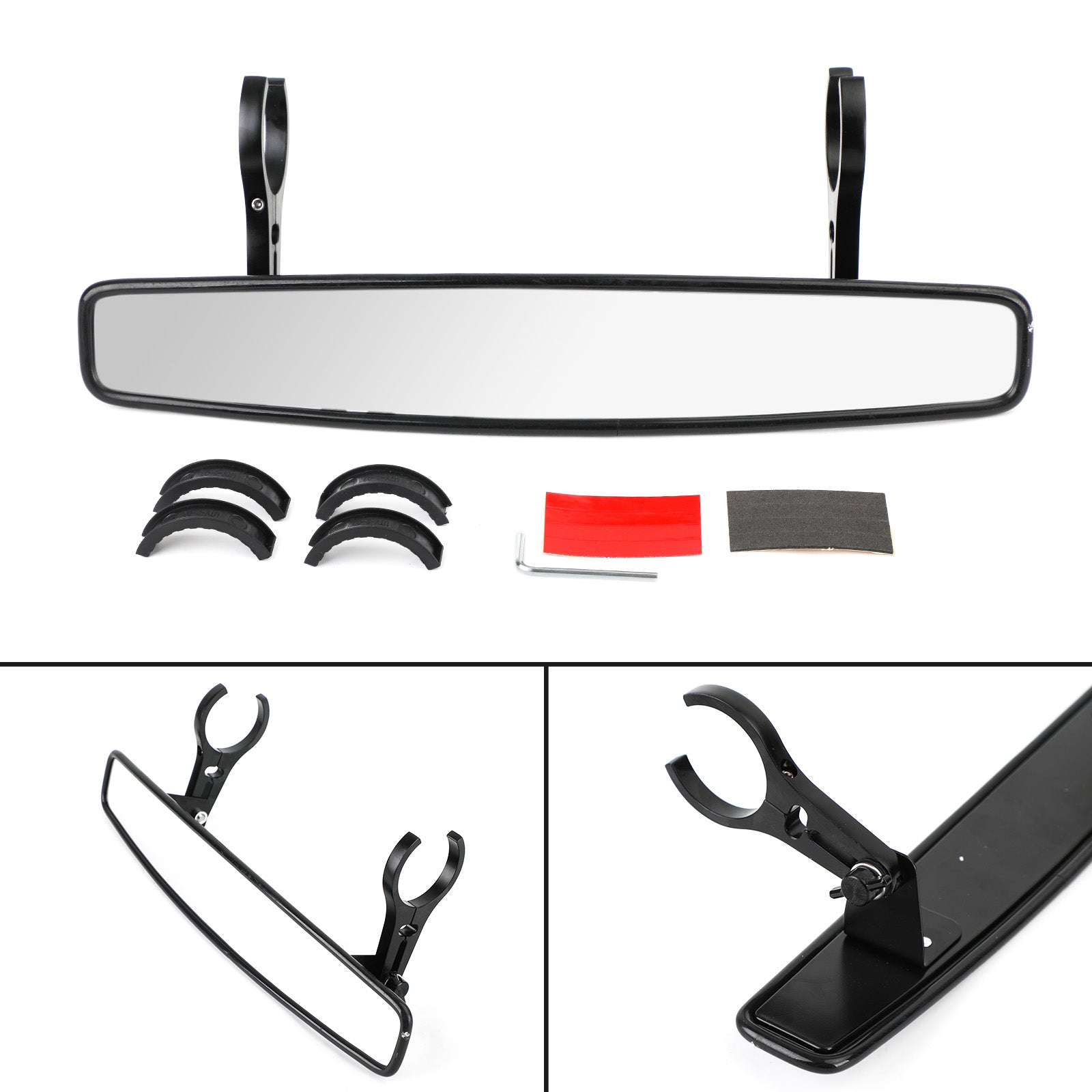 1.75" 2" Zrkadlo do centra UTV 15" Pre Polaris Ranger RZR 900 XP 1000 S Turbo Generic