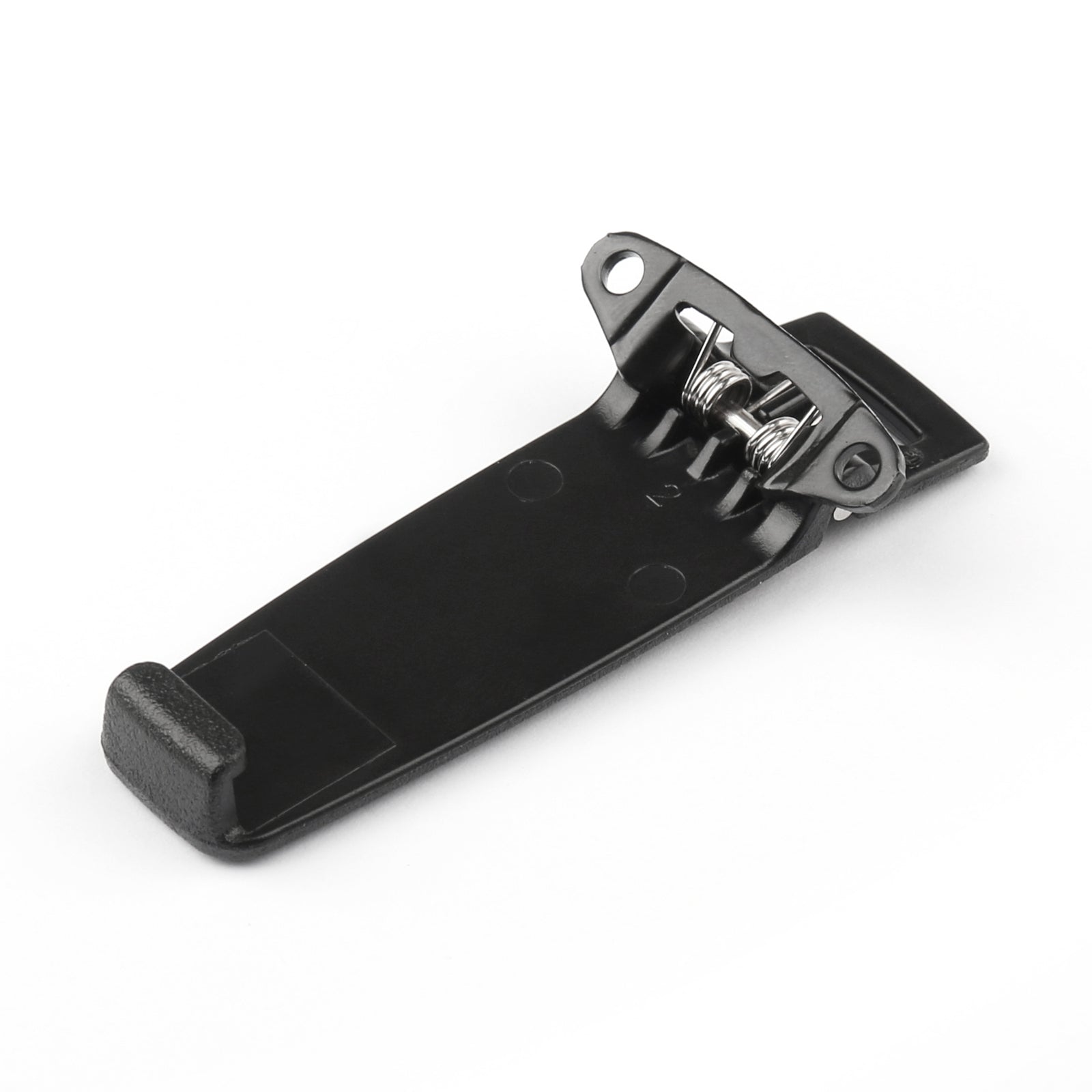 4 Uds Clip de cinturón para TYT MD-380 Retevis RT3 Radio bidireccional negro
