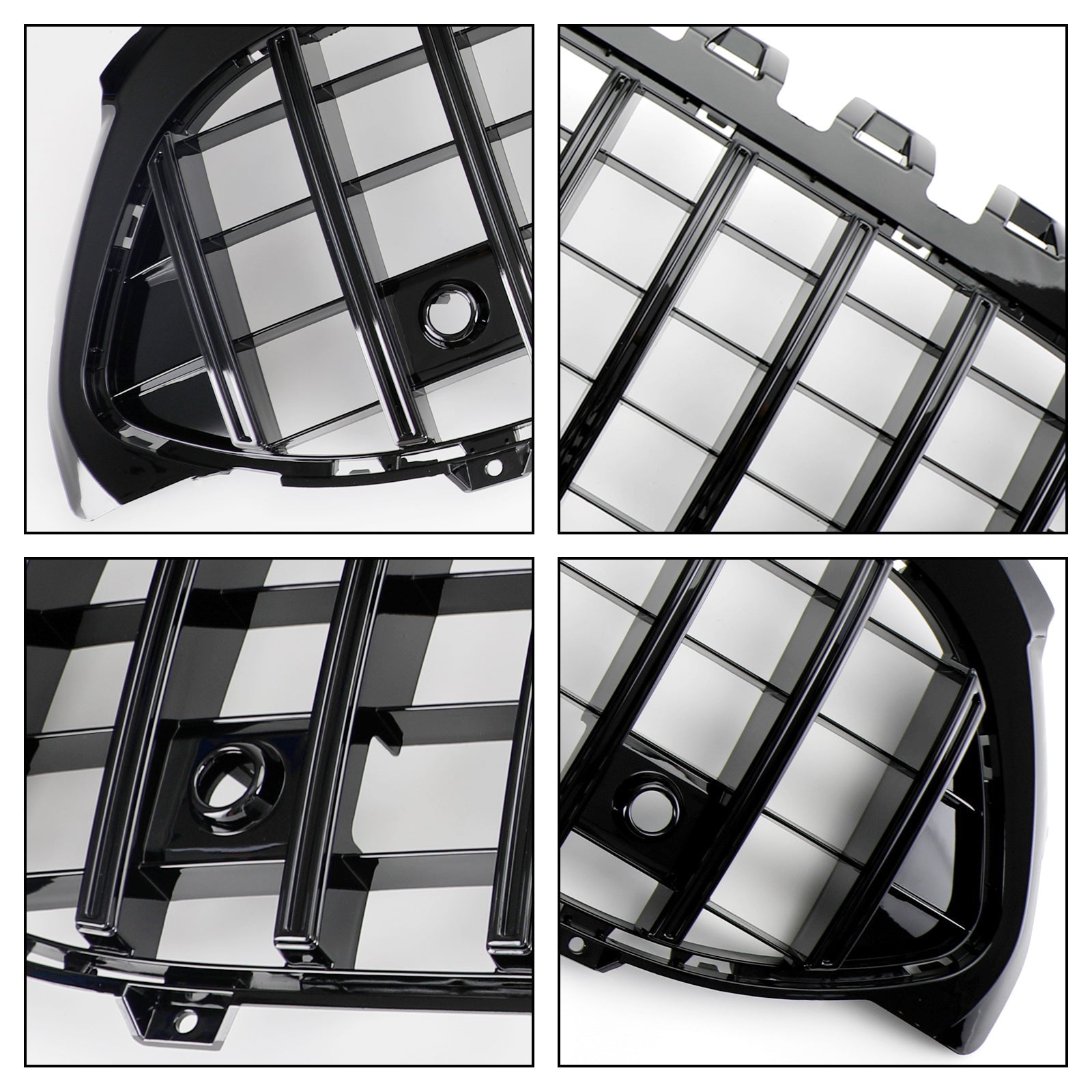 Mercedes Benz A-Klasse 2019-2023 W177 GT-stijl voorbumpergrille zwart