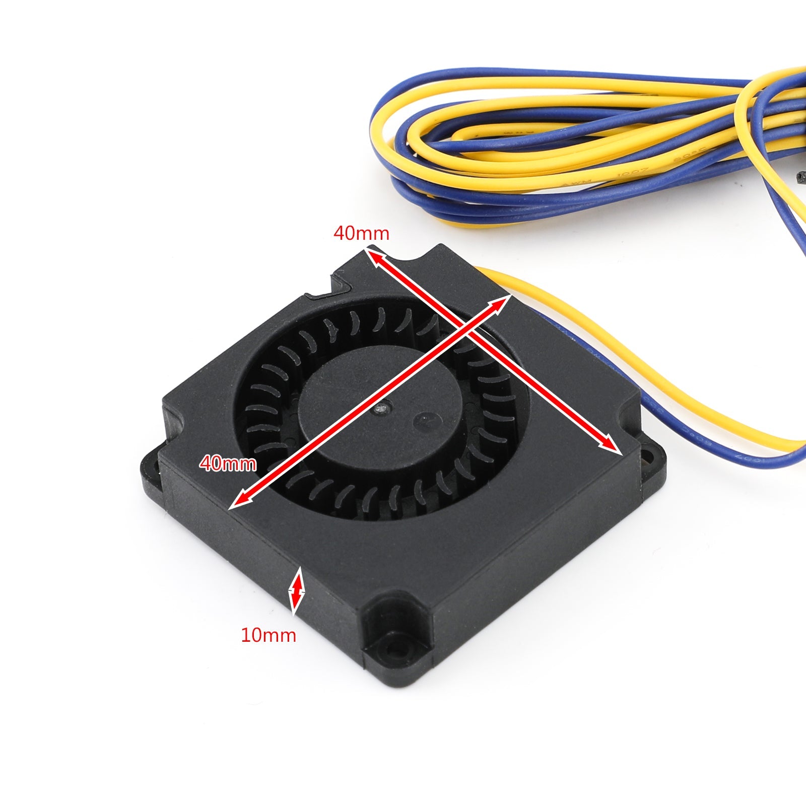Ventilador Turbo Radial para impresora 3D, 12V, 24V, 4010, 40MM, para ENDER 3 CR10 CR-10S PRO