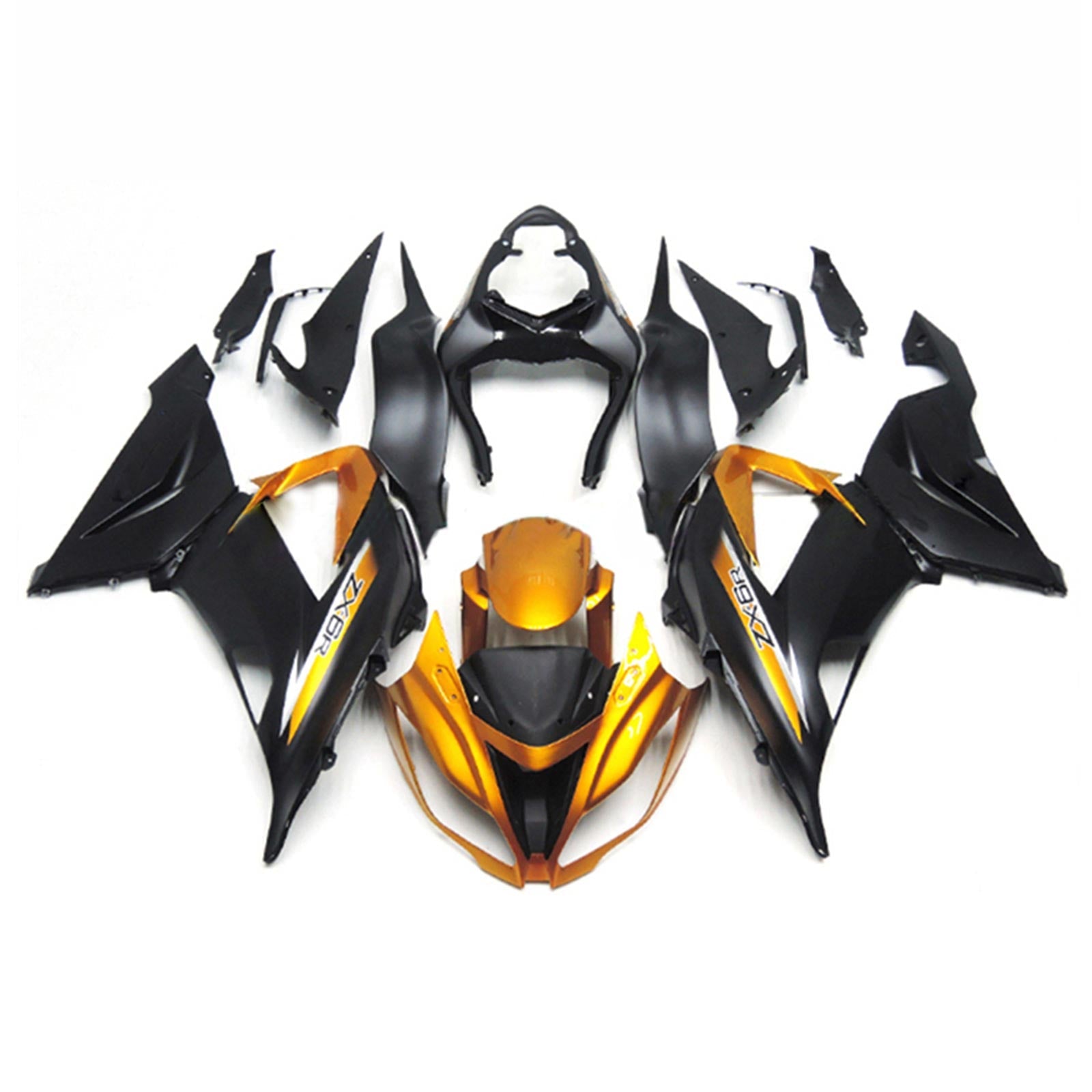 2013-2018 KAWASAKI ZX6R 636 Kit de carénage Bodywork Plastic Abs