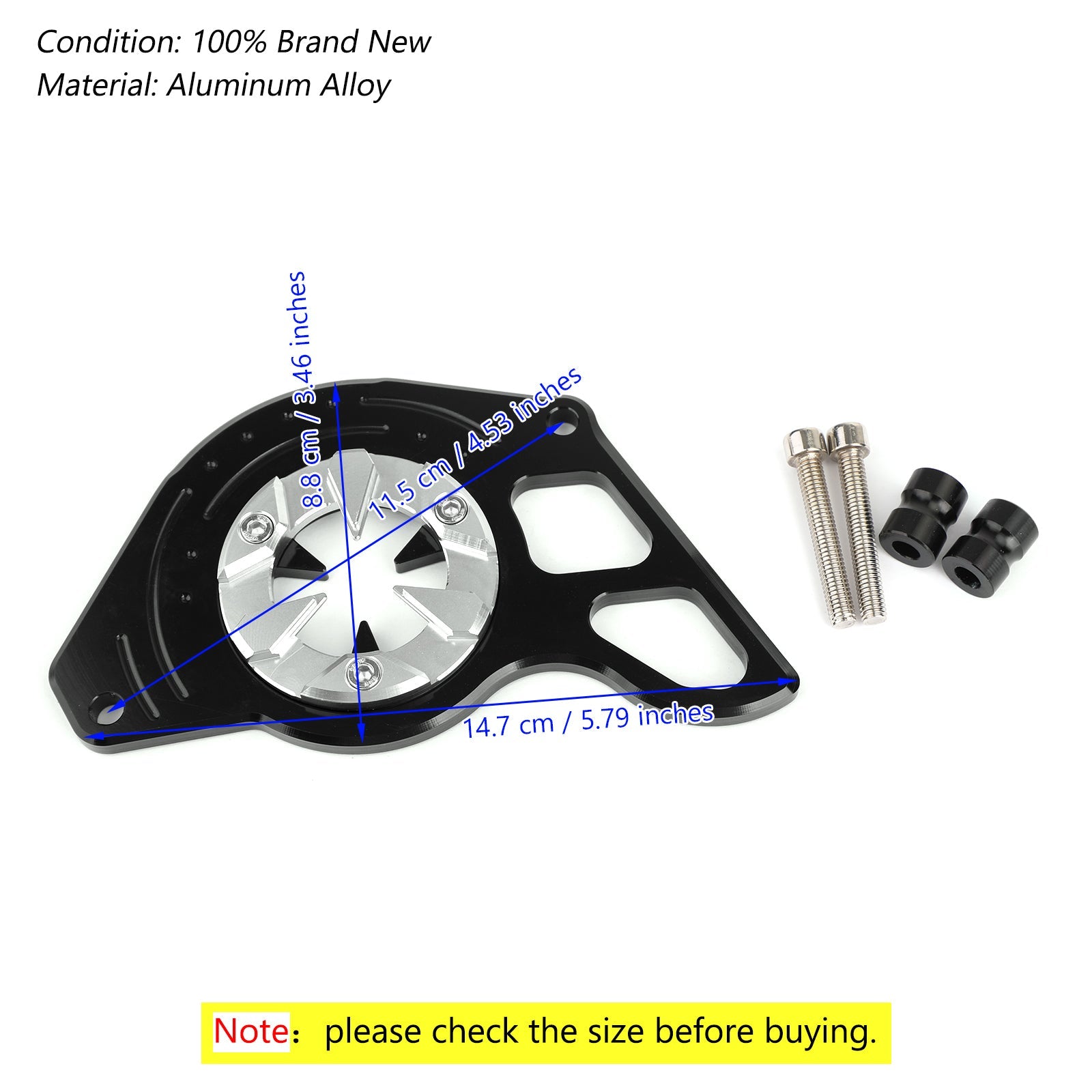 Capa do protetor de proteção contra corrente do tarugo CNC para Suzuki DRZ125/400S/400SM genérico