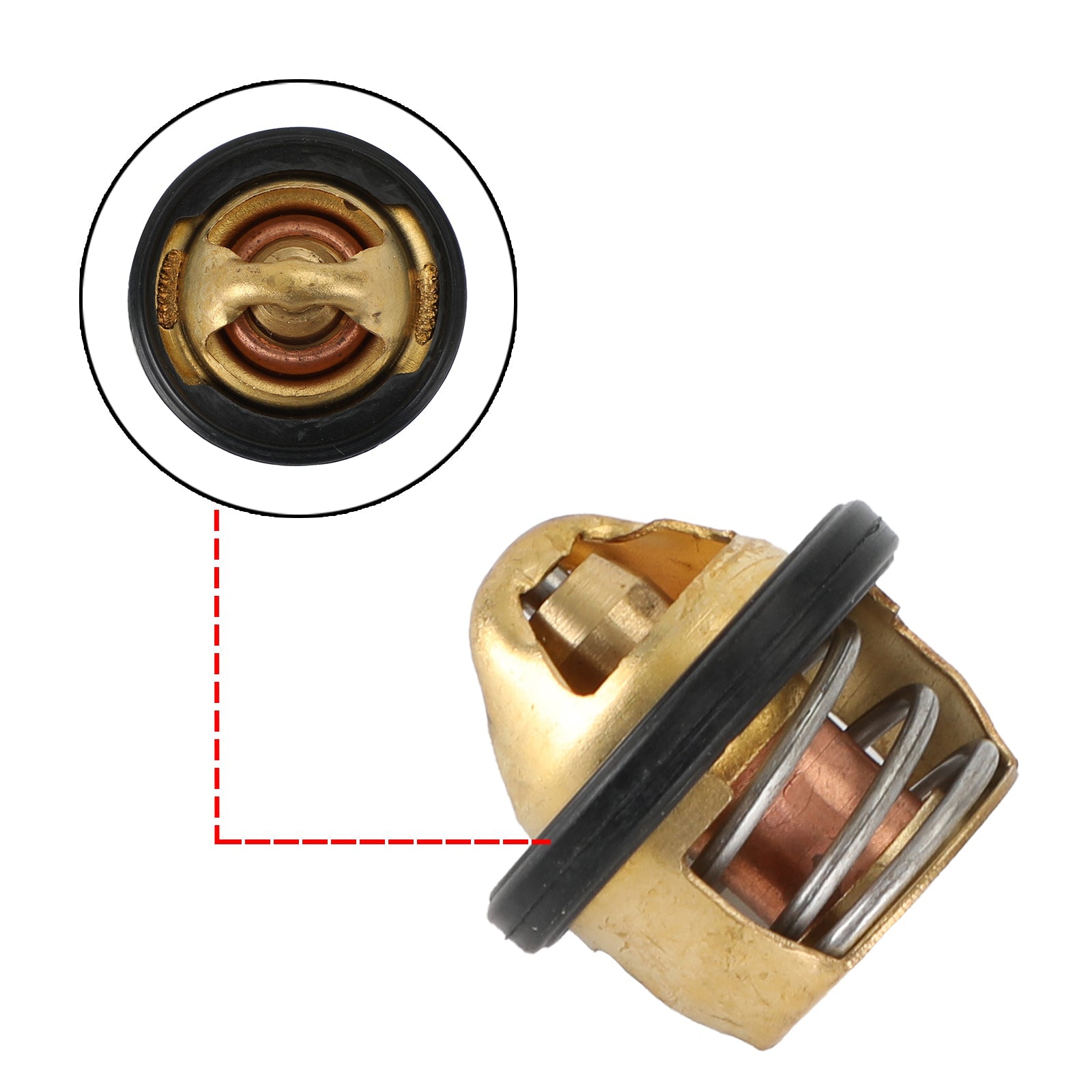 Thermostat de liquide de refroidissement moteur pour Polaris Sportsman Scrambler 500 3084940 3090049 générique