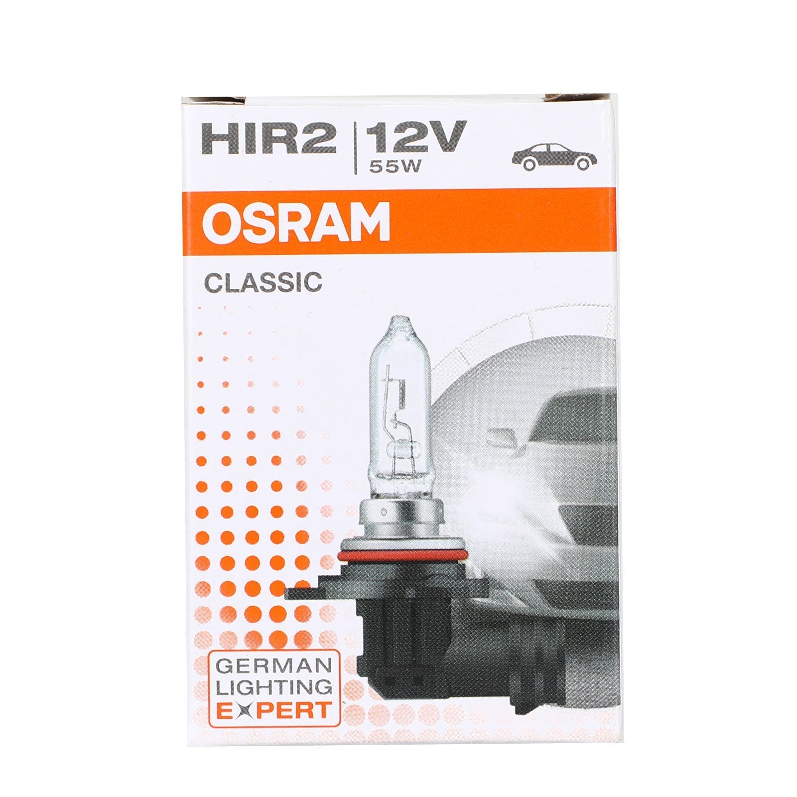 HIR2 para lámpara de faro de coche OSRAM CLASSIC PX22d 12V55W 9012
