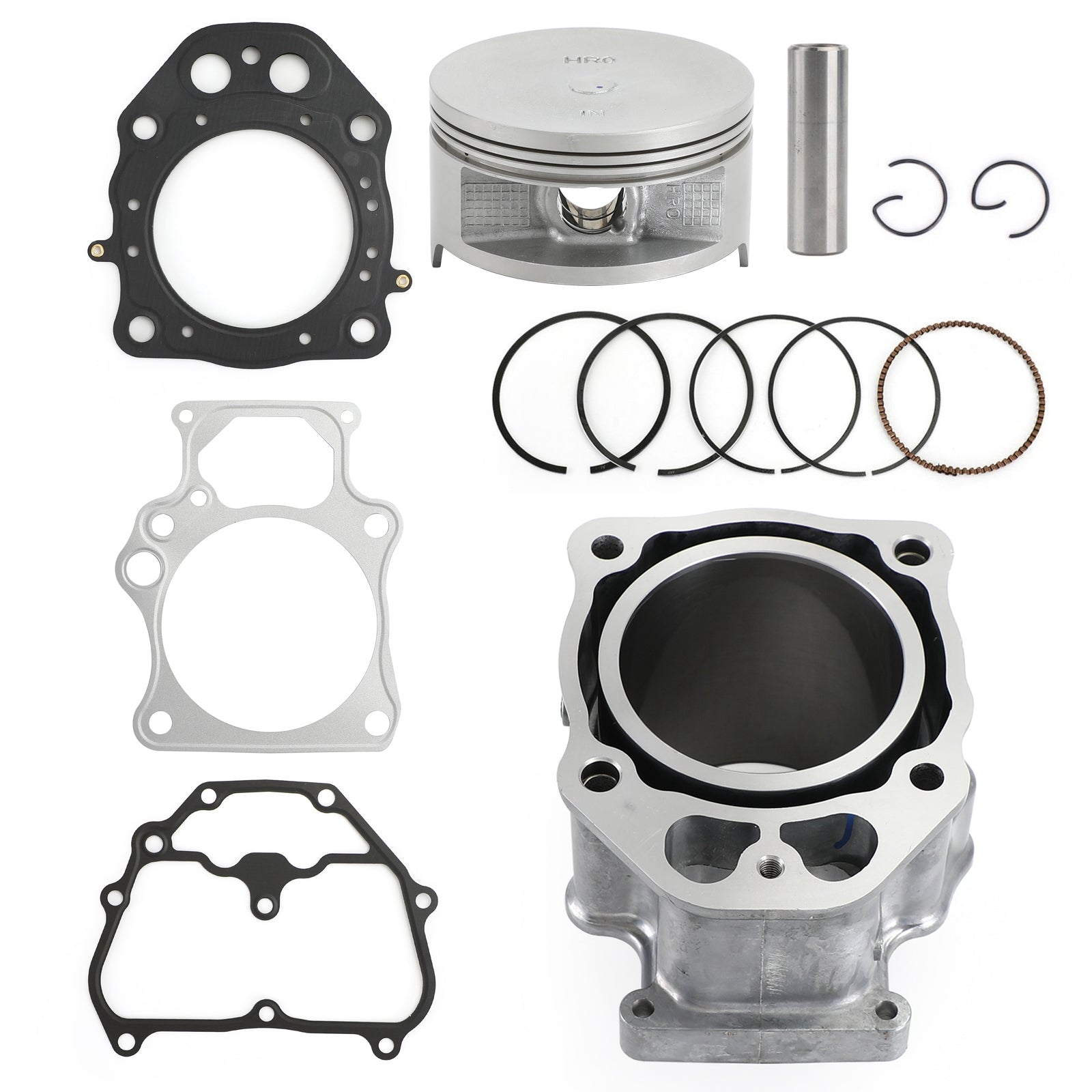 Cylinder Piston Top End Kit för Honda TRX 500 FE FM FA FPE 12-19 12100-HR0-F00
