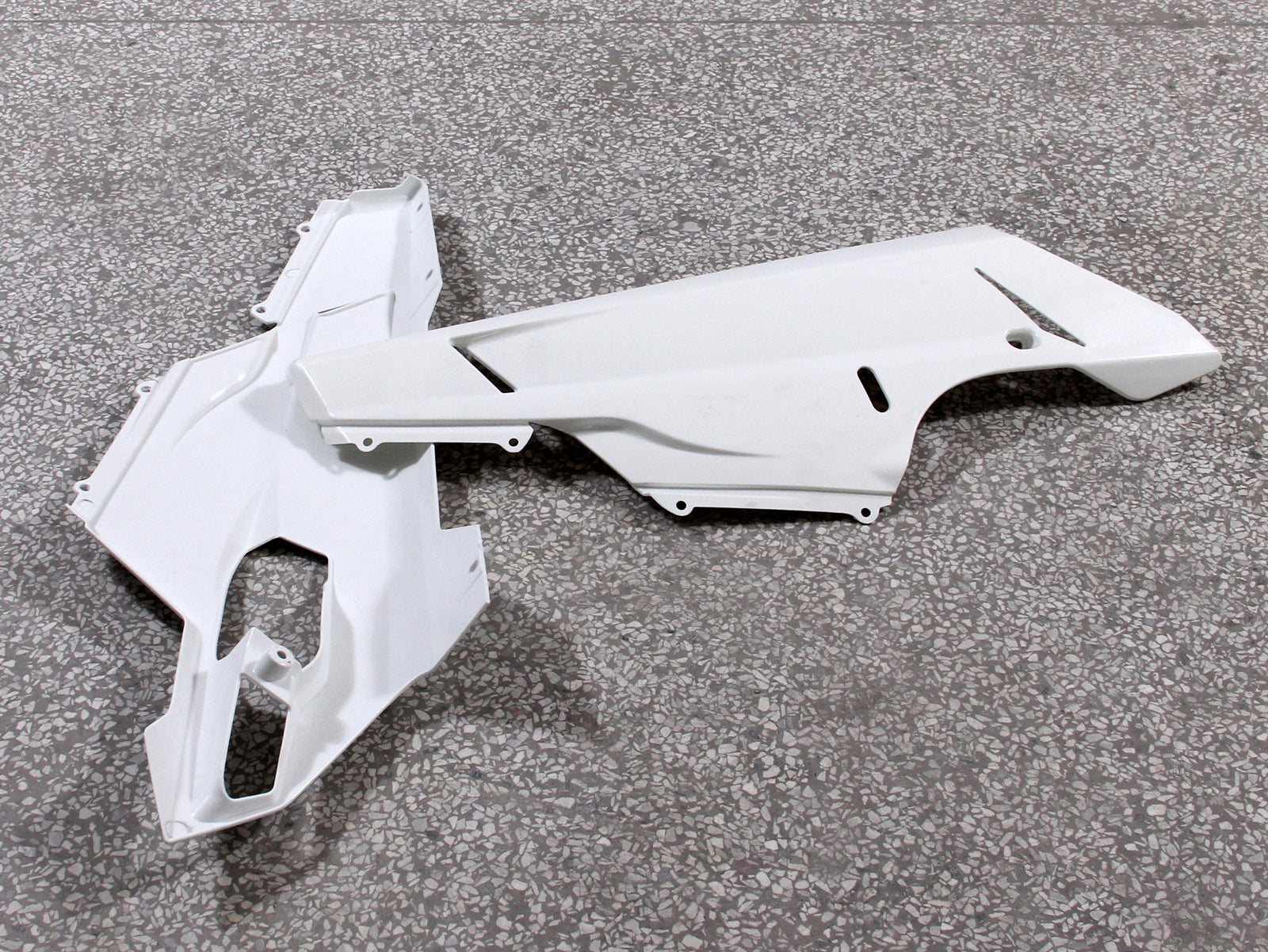 2007-2012 Fairings for Ducati 1098 1198 848 White Red No.21 1098 Racing Generic
