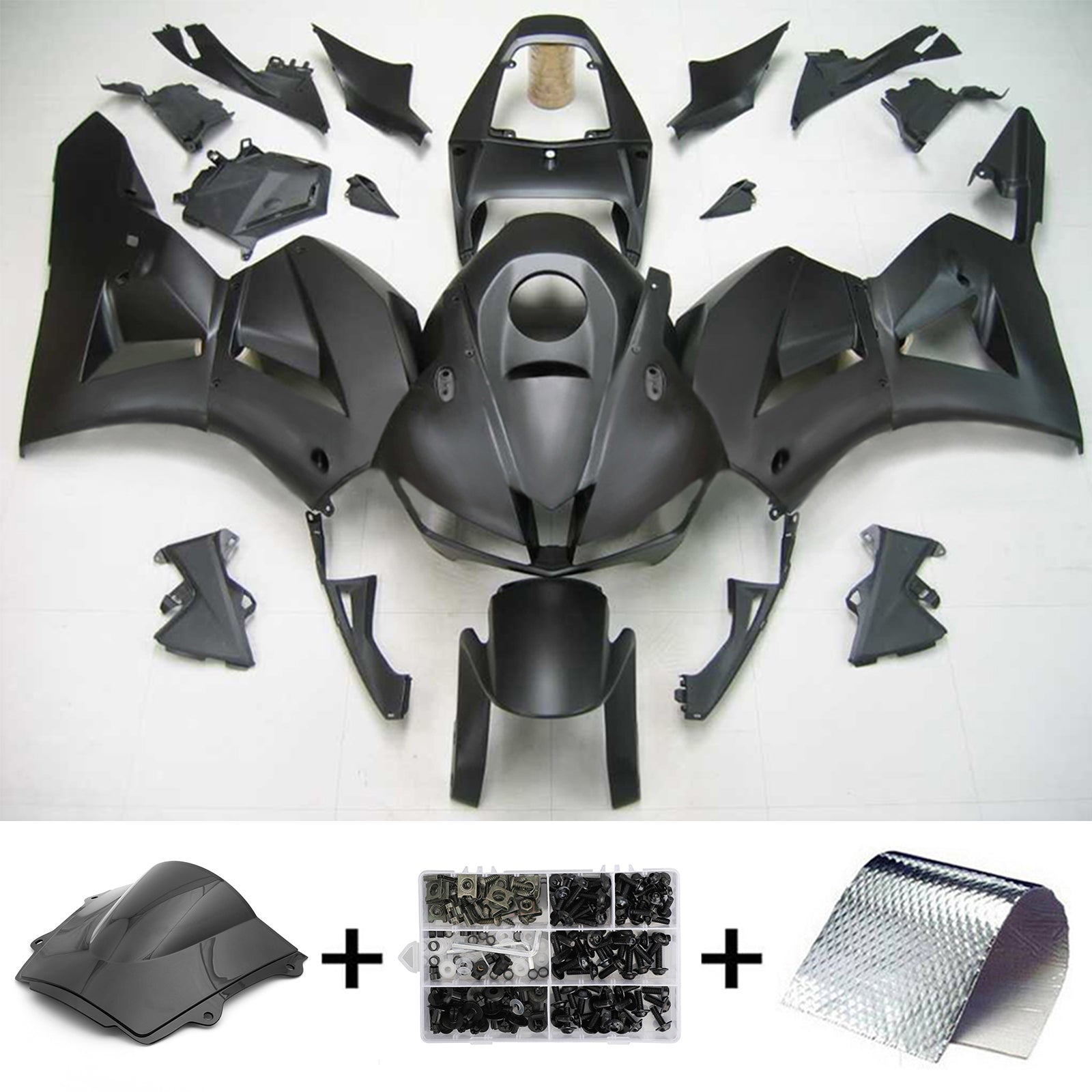 2013-2023 Honda CBR600RR F5 vstrekovanie Kit karoséria Plast ABS #101
