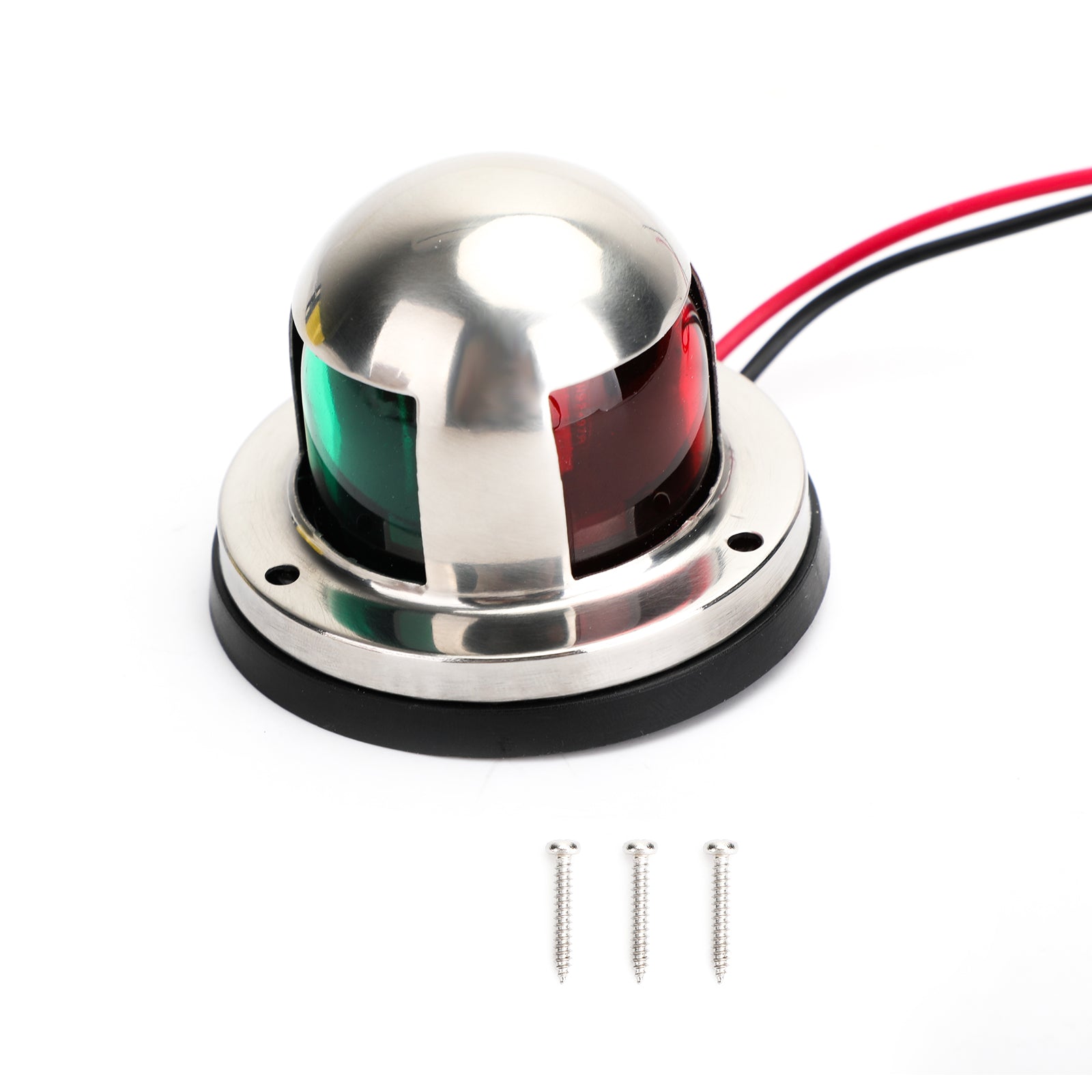 2 in1 LED roestvrijstalen tweekleurige boegnavigatielicht Marine Boot Jachtlicht