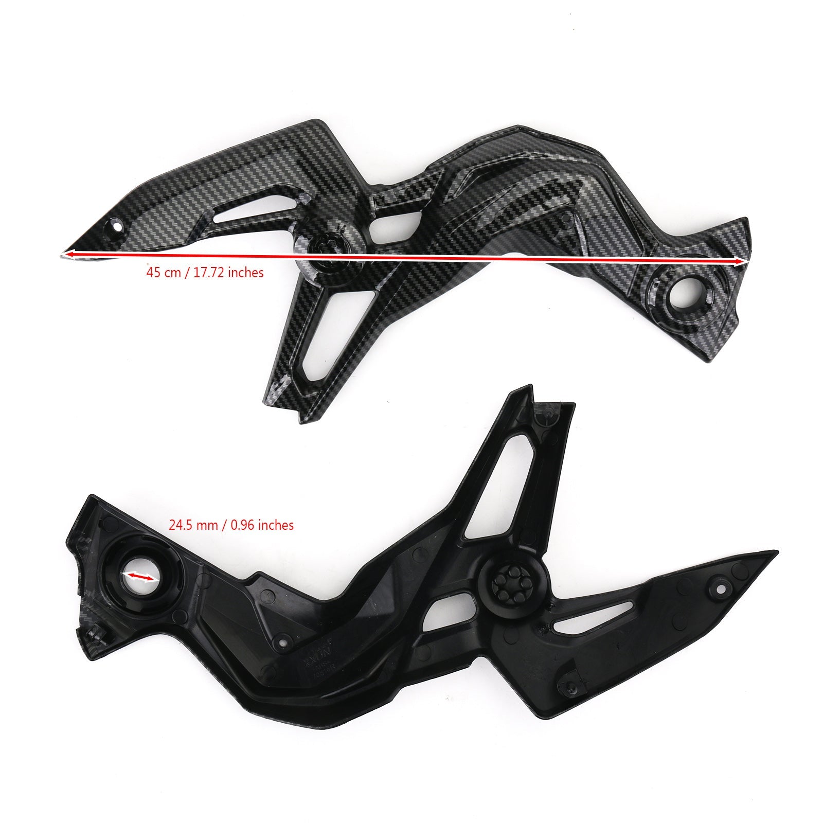 Motocykel ABS plastový kryt strážny kryt krytu pre kawasaki Z900 2020-2021 generický