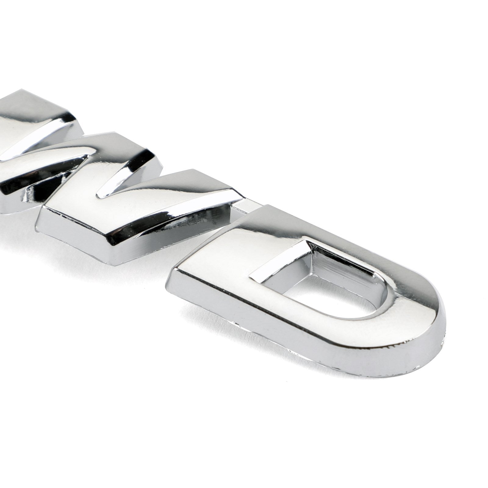 AWD Woord letter Metalen Auto Vrachtwagen Sticker Embleem Badge Decal Auto Generiek