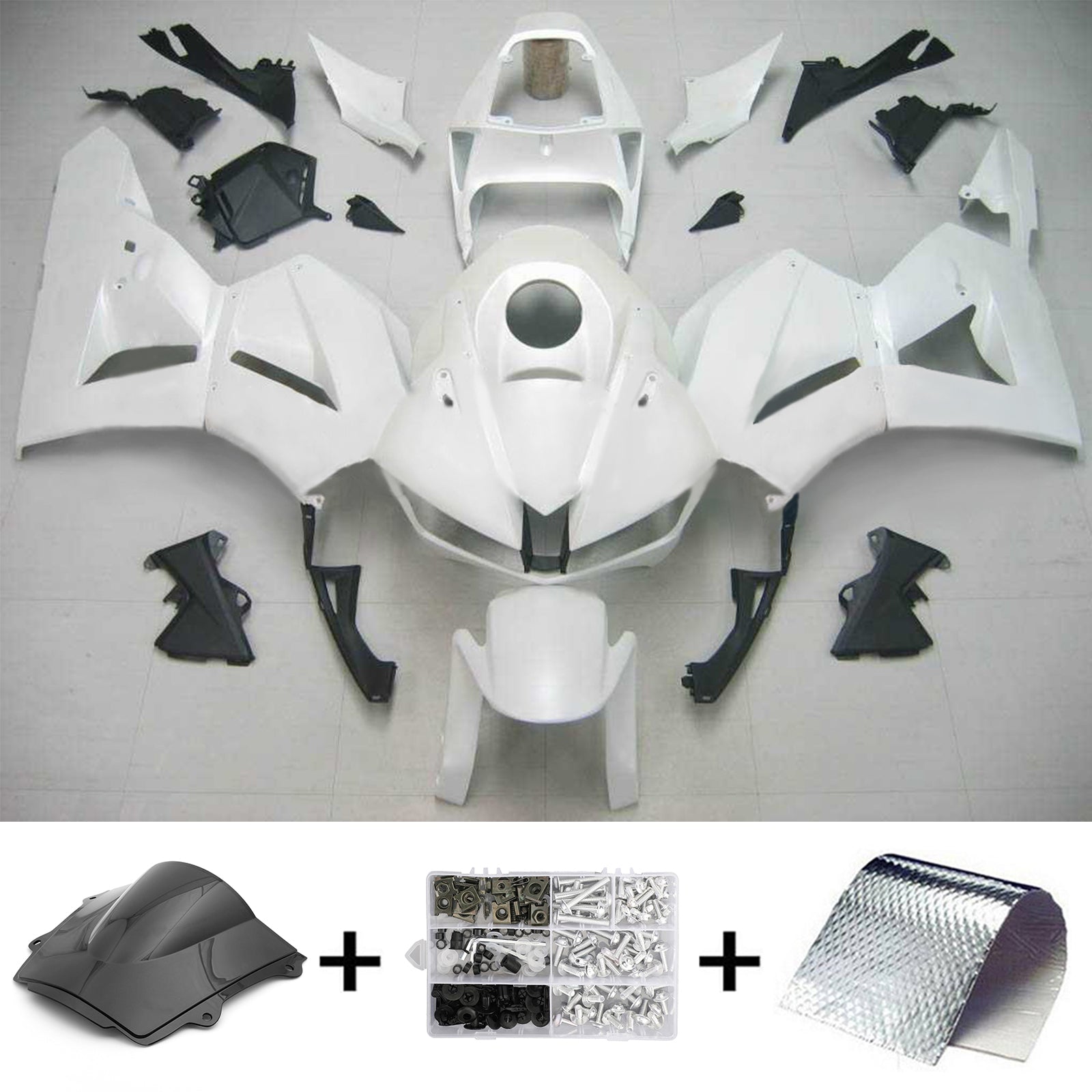 2013-2023 Honda CBR600RR F5 vstrekovanie Kit karoséria Plast ABS #101