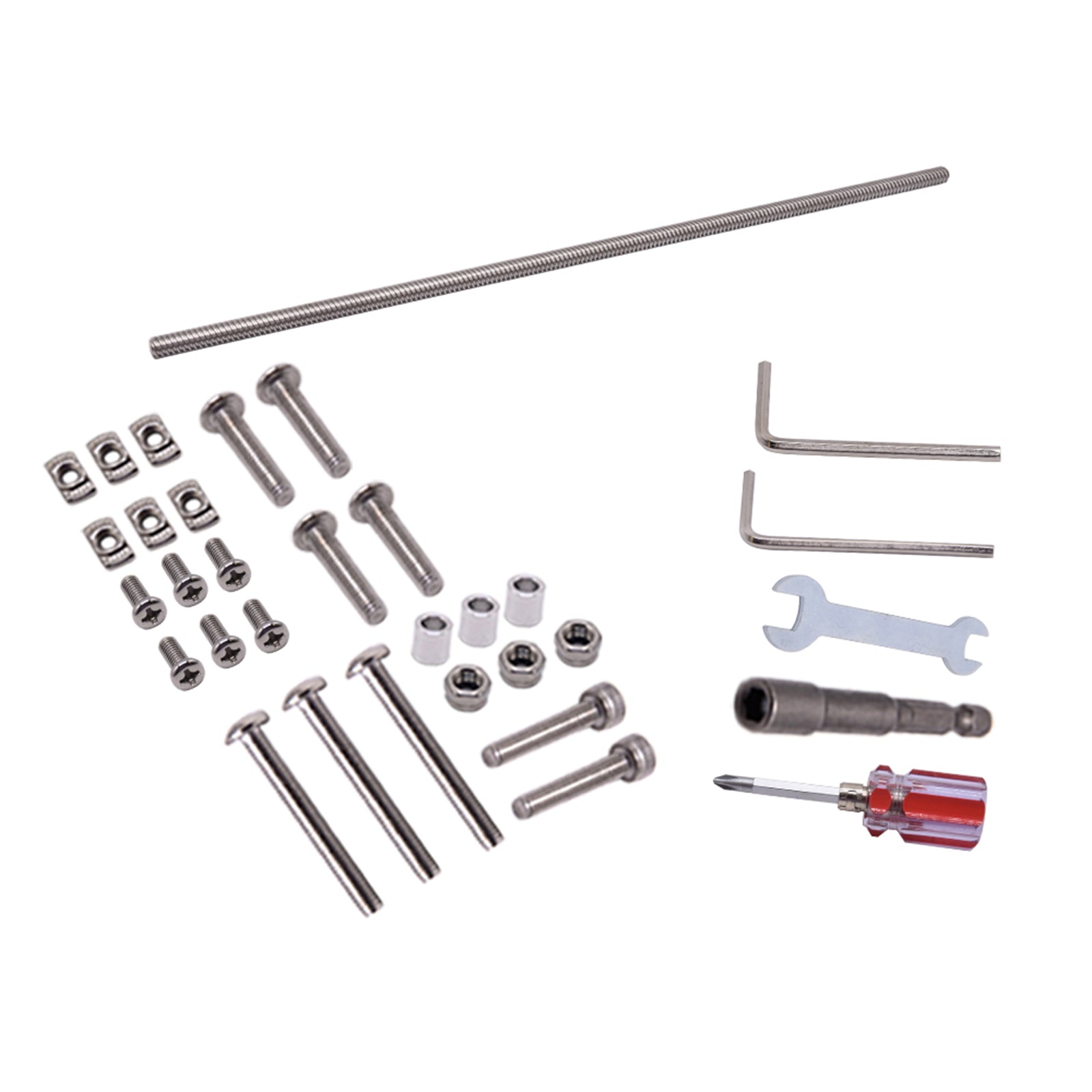 Accesorios para impresora 3D Ender-3 V2 3/3S/3pro Kit de actualización de tornillo de doble eje Z