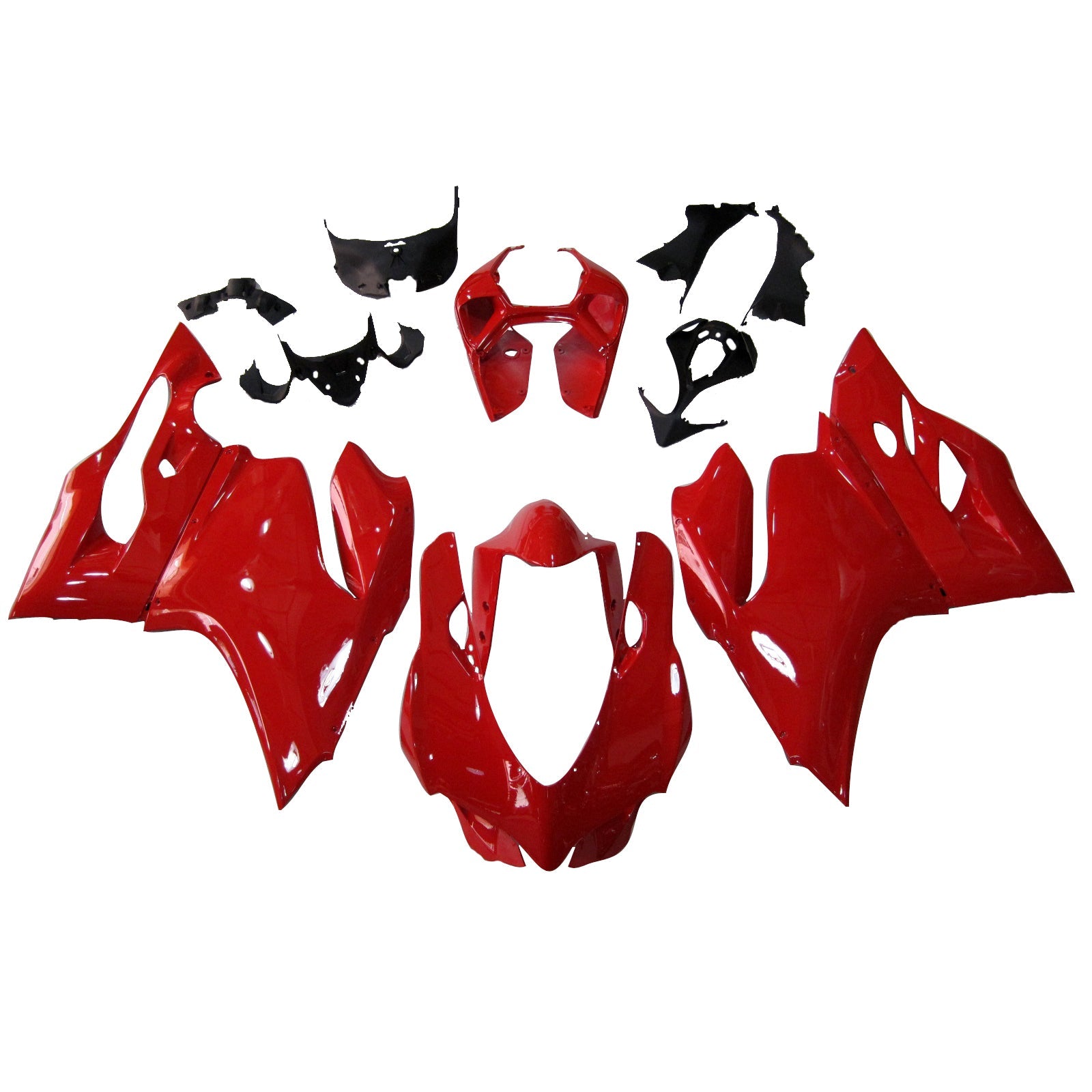 2012-2015 Ducati 1199 Panigale Amotopart Carénages Rouge 1199 Racing Customs Carénage