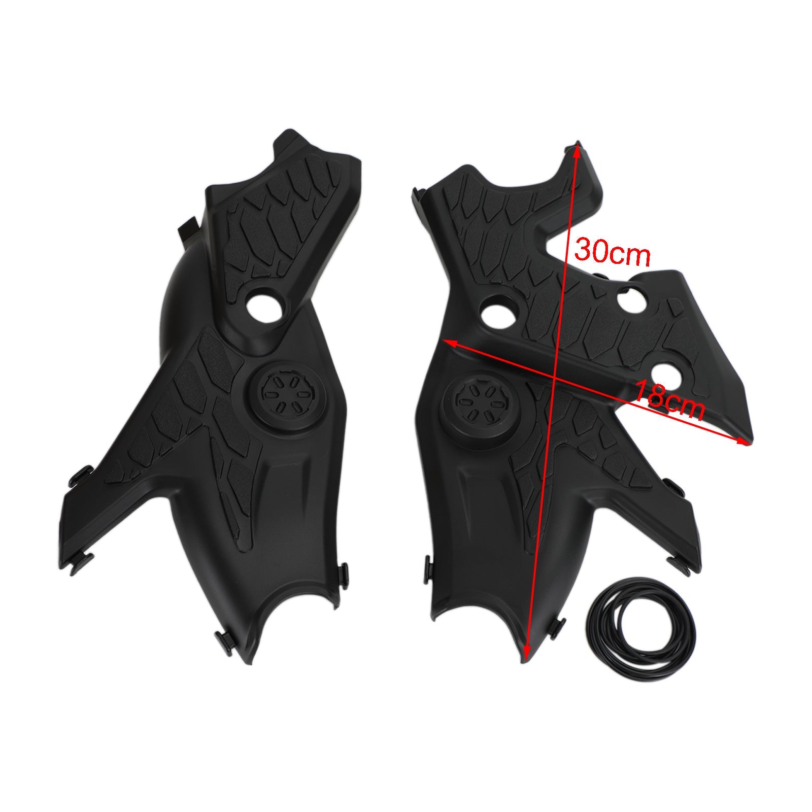 2019-2021 Yamaha Tenere 700 Caxe de couverture de couverture de garde les panneaux côté protecteur