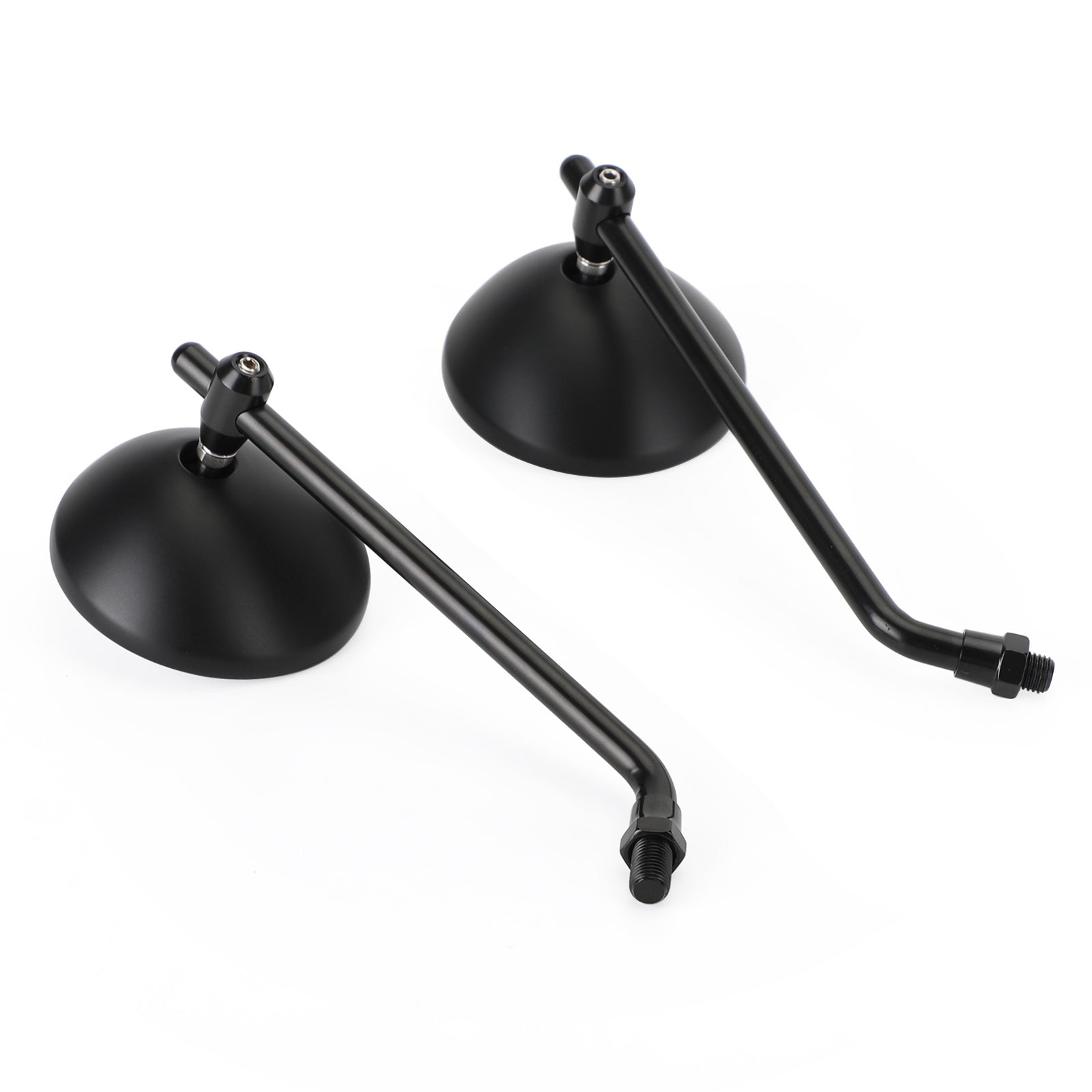 Klassisk stil höger & Vänster svart backspegel 10mm höger för Honda CB Shadow Cruiser Generic