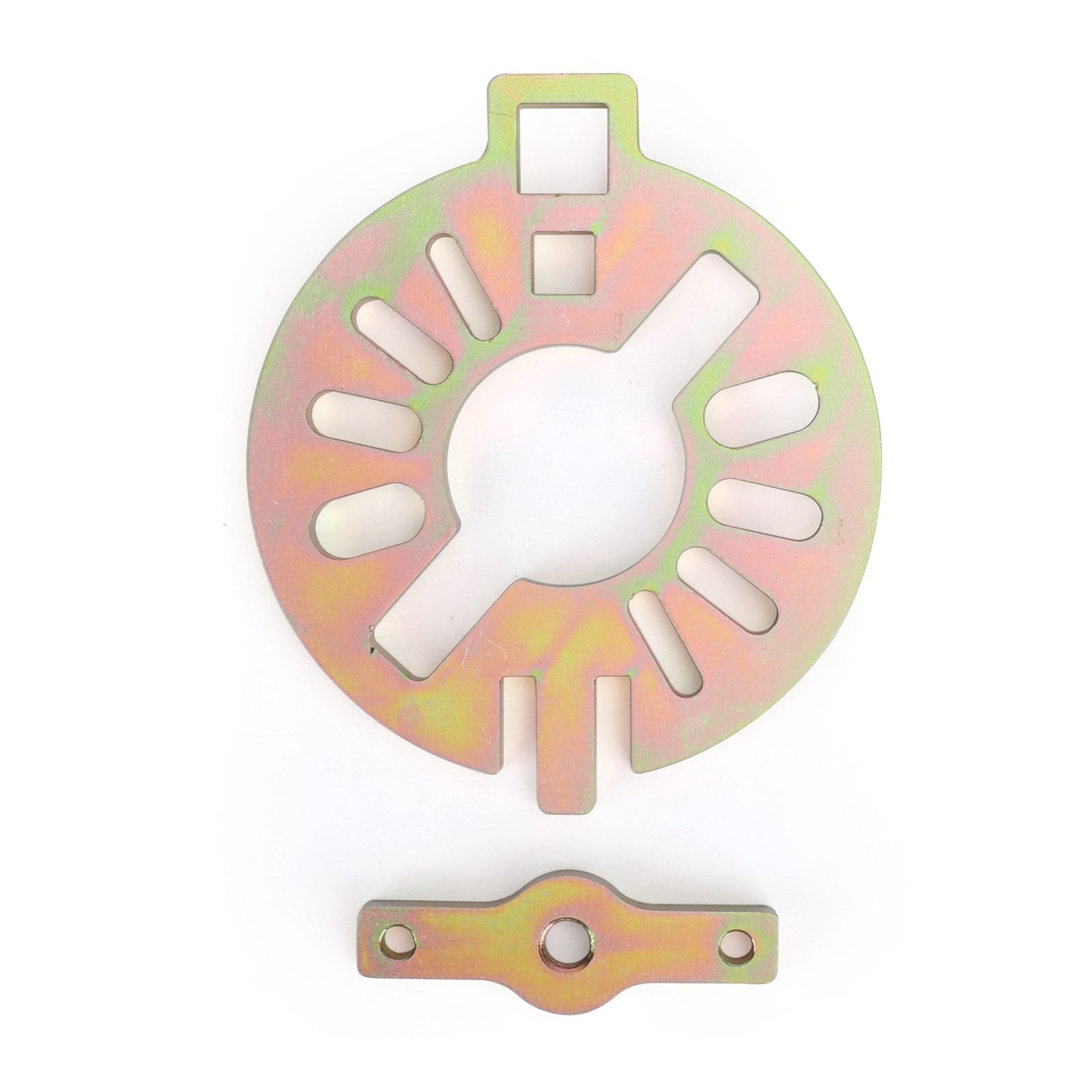 Brida de piñón Portaherramientas de sujeción Anillo de llave de yugo Tuerca del eje del extremo trasero