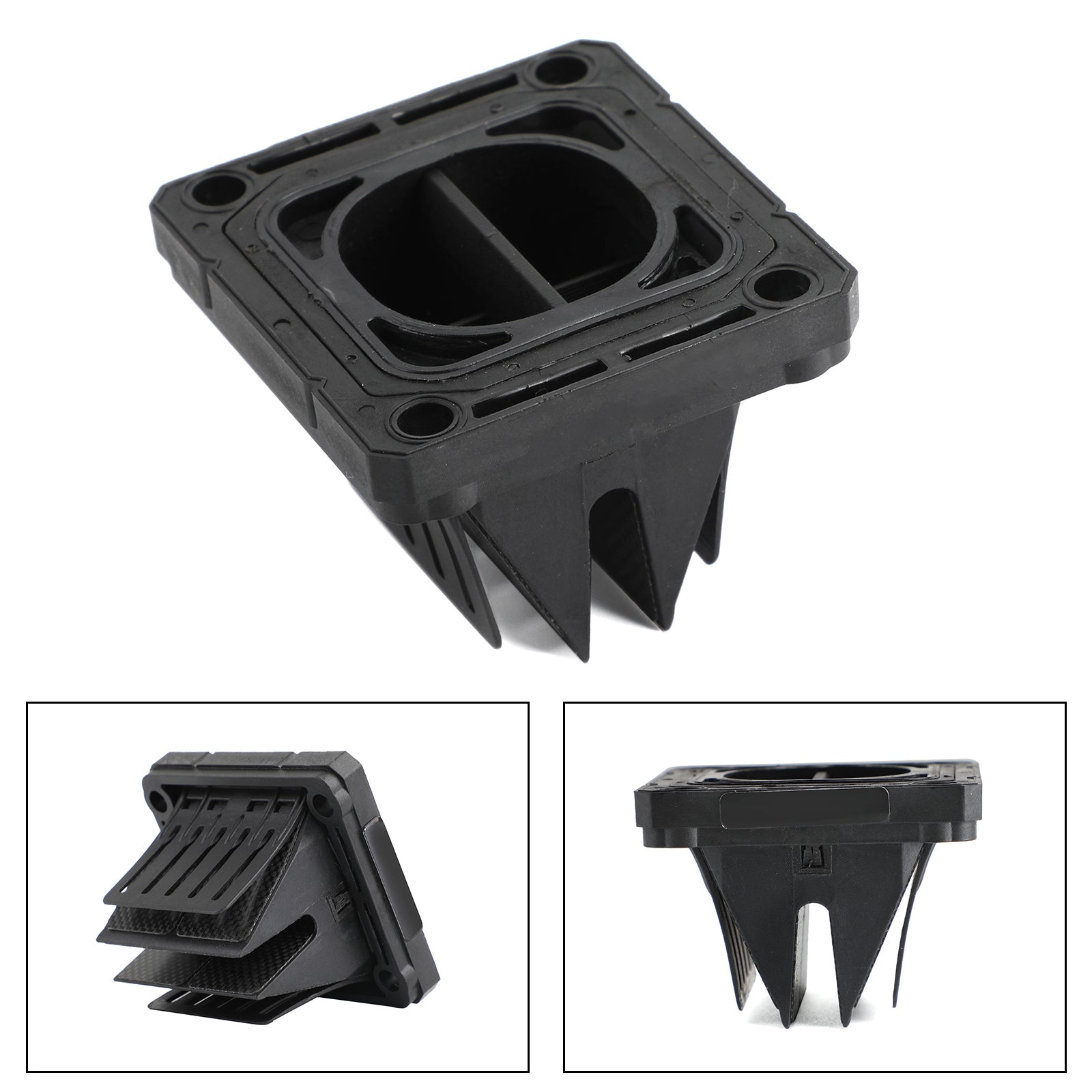 Sistema de gaiola de válvula de palheta ajustado para yamaha banshee350 yfz350 rx135 yz125 rxz135 dt175 genérico